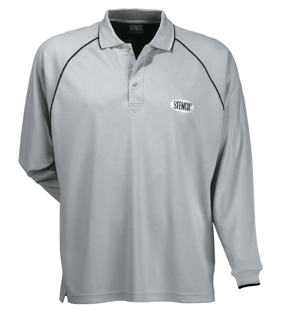 Cool Dry Polo L/S   Mens
