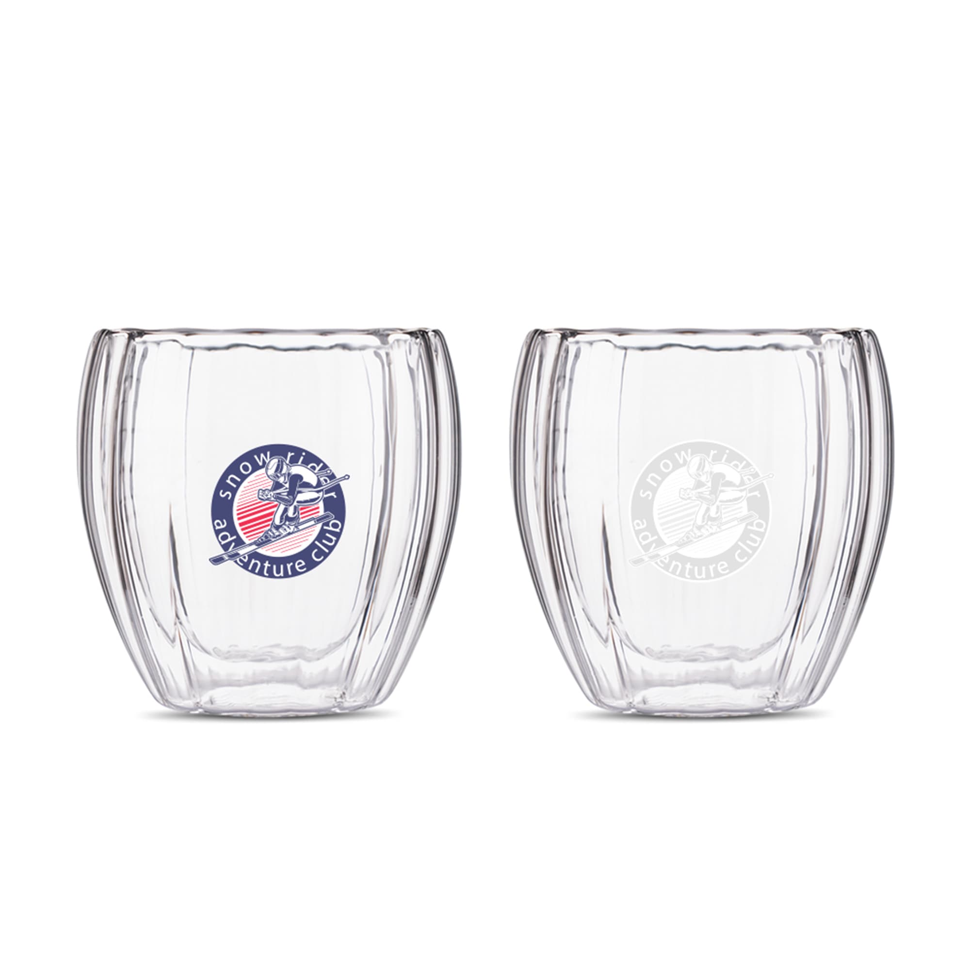 Spiral Double Wall Glass