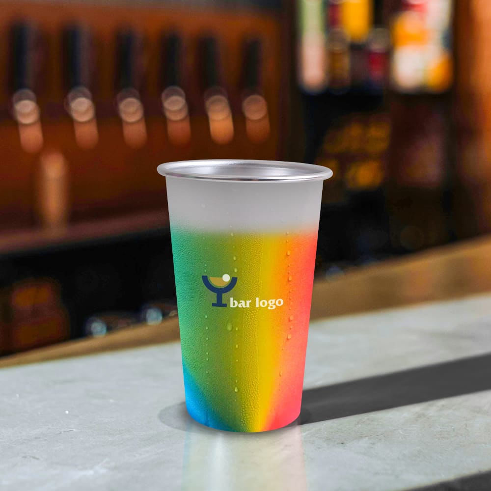 Aluminum Colour Changing Cup