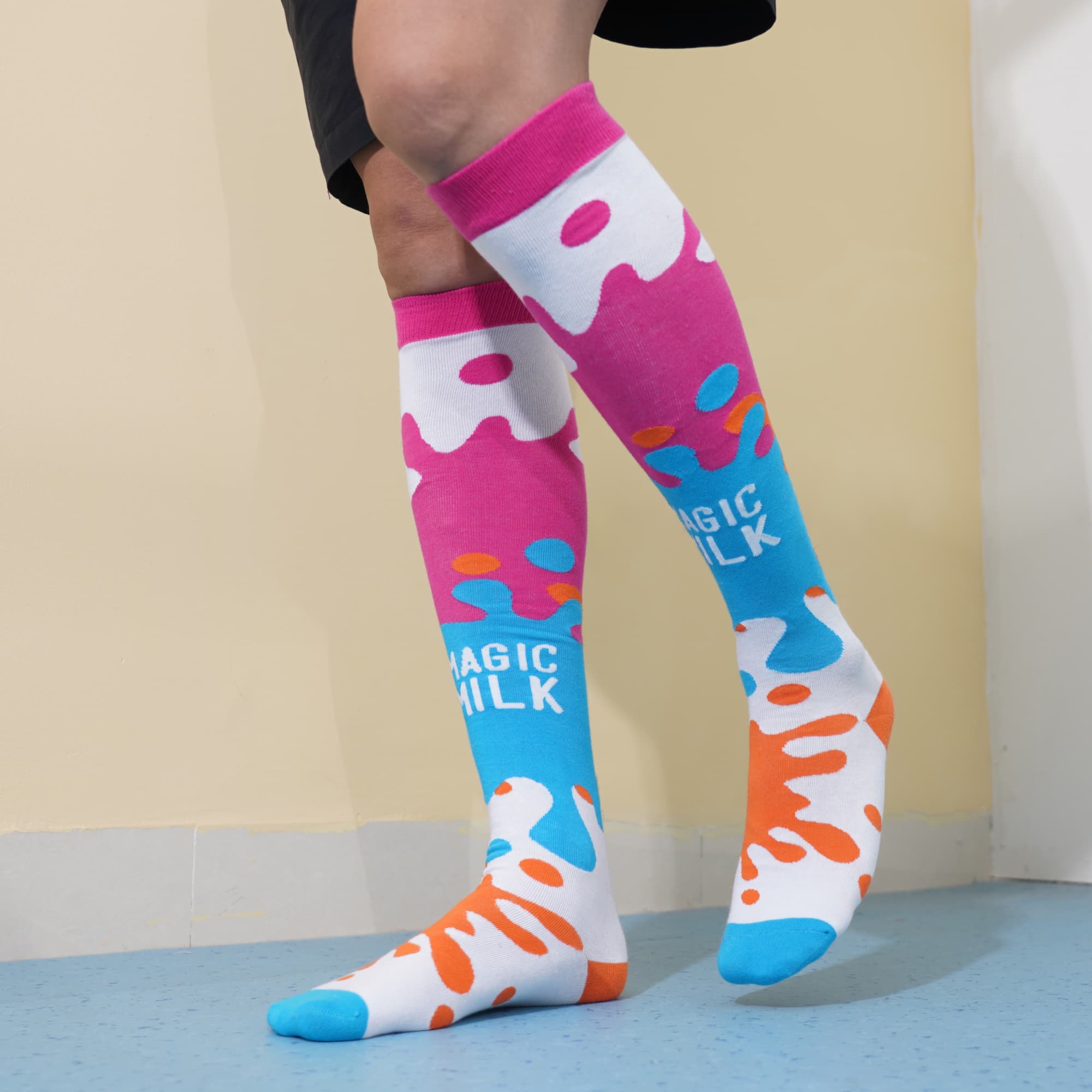 Knee High Custom Pattern Socks