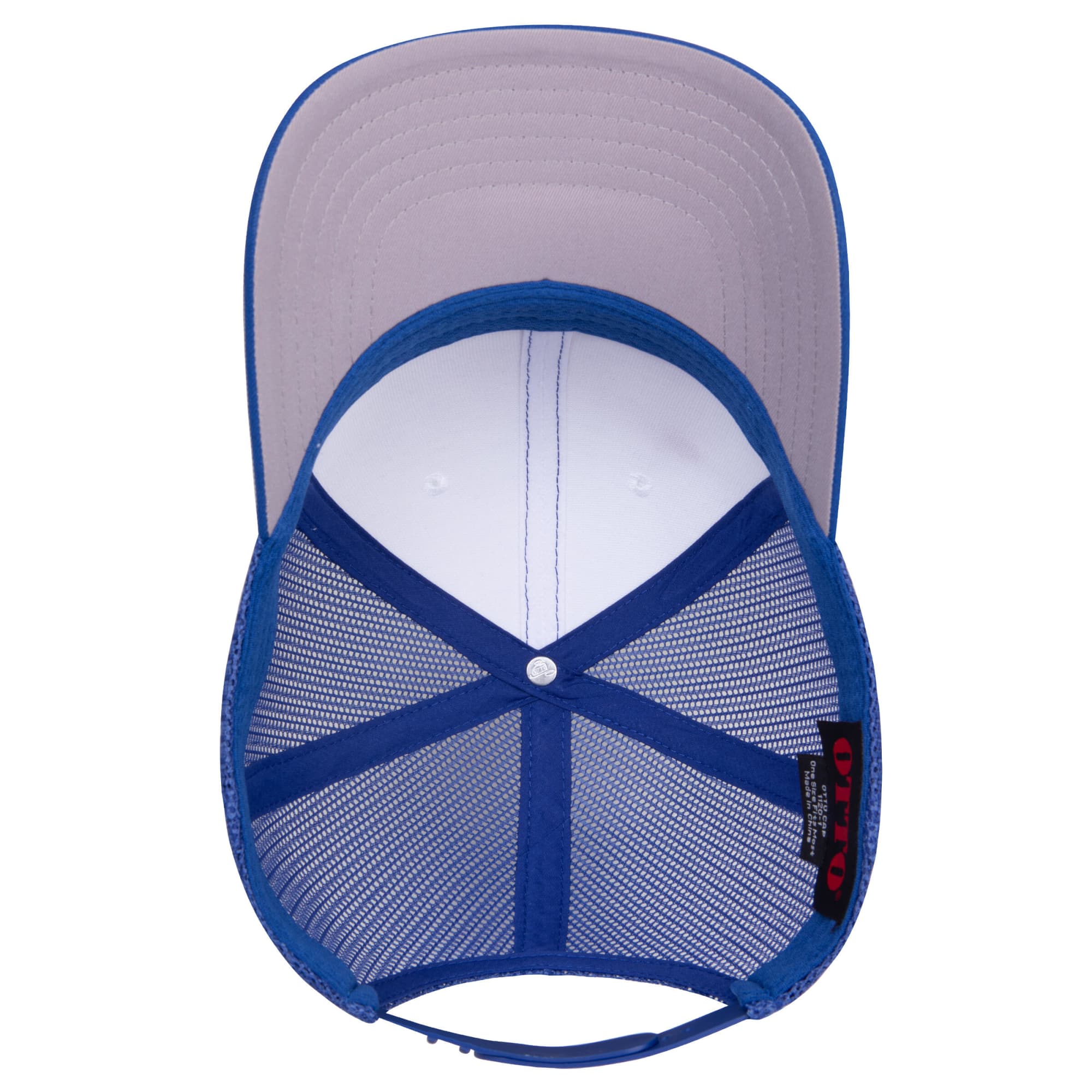 Seamless 6 Panel Mid Profile Mesh Back Trucker