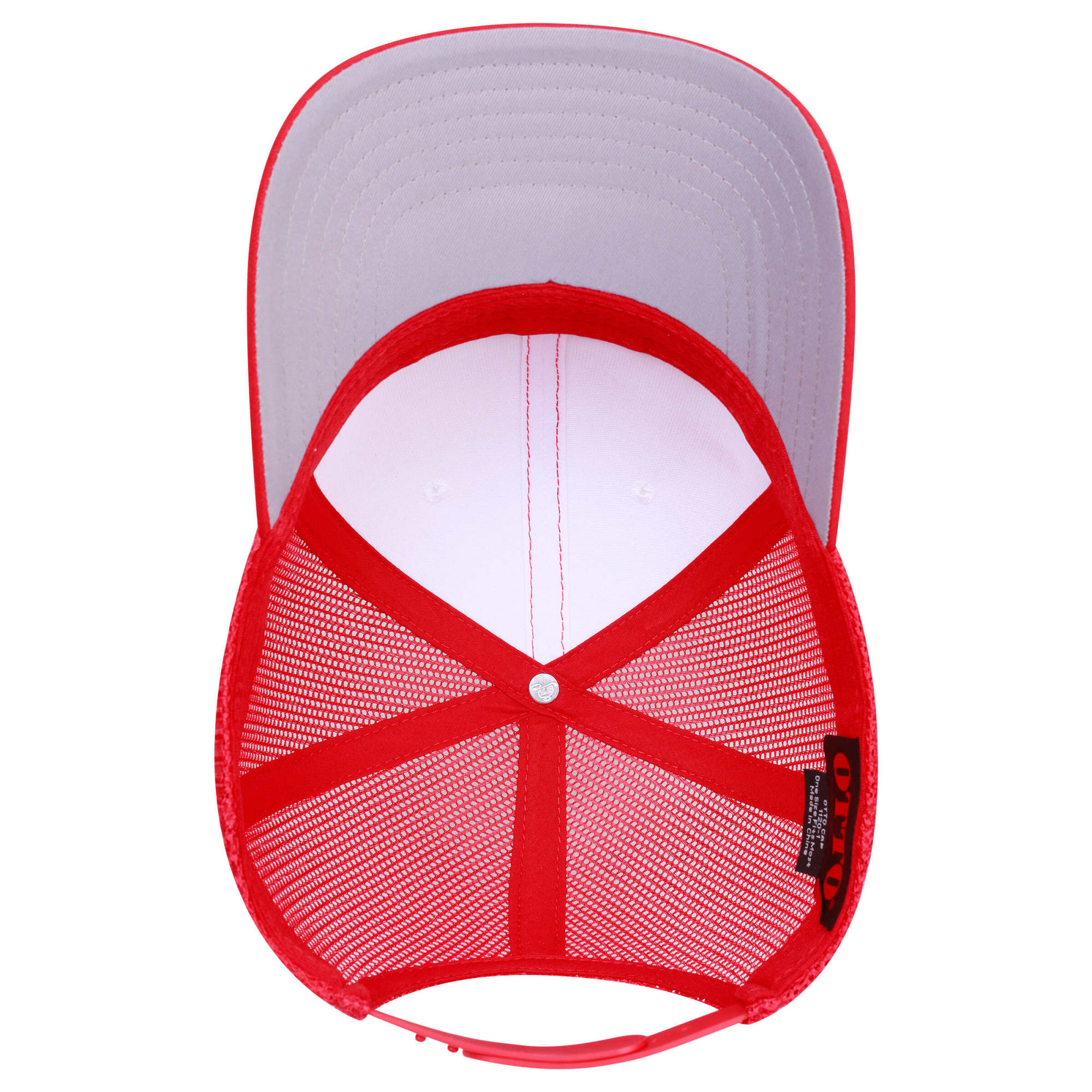Seamless 6 Panel Mid Profile Mesh Back Trucker