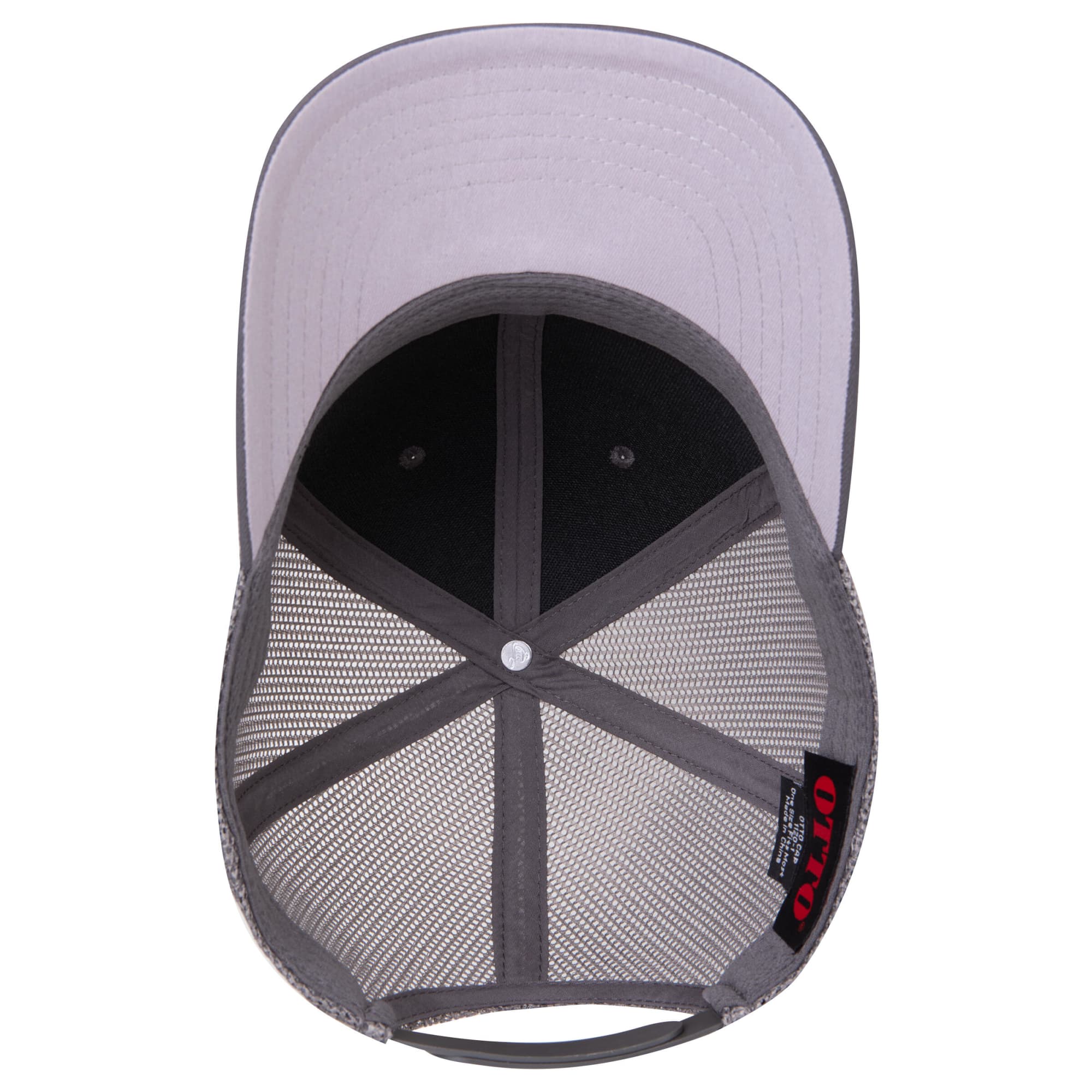 Seamless 6 Panel Mid Profile Mesh Back Trucker