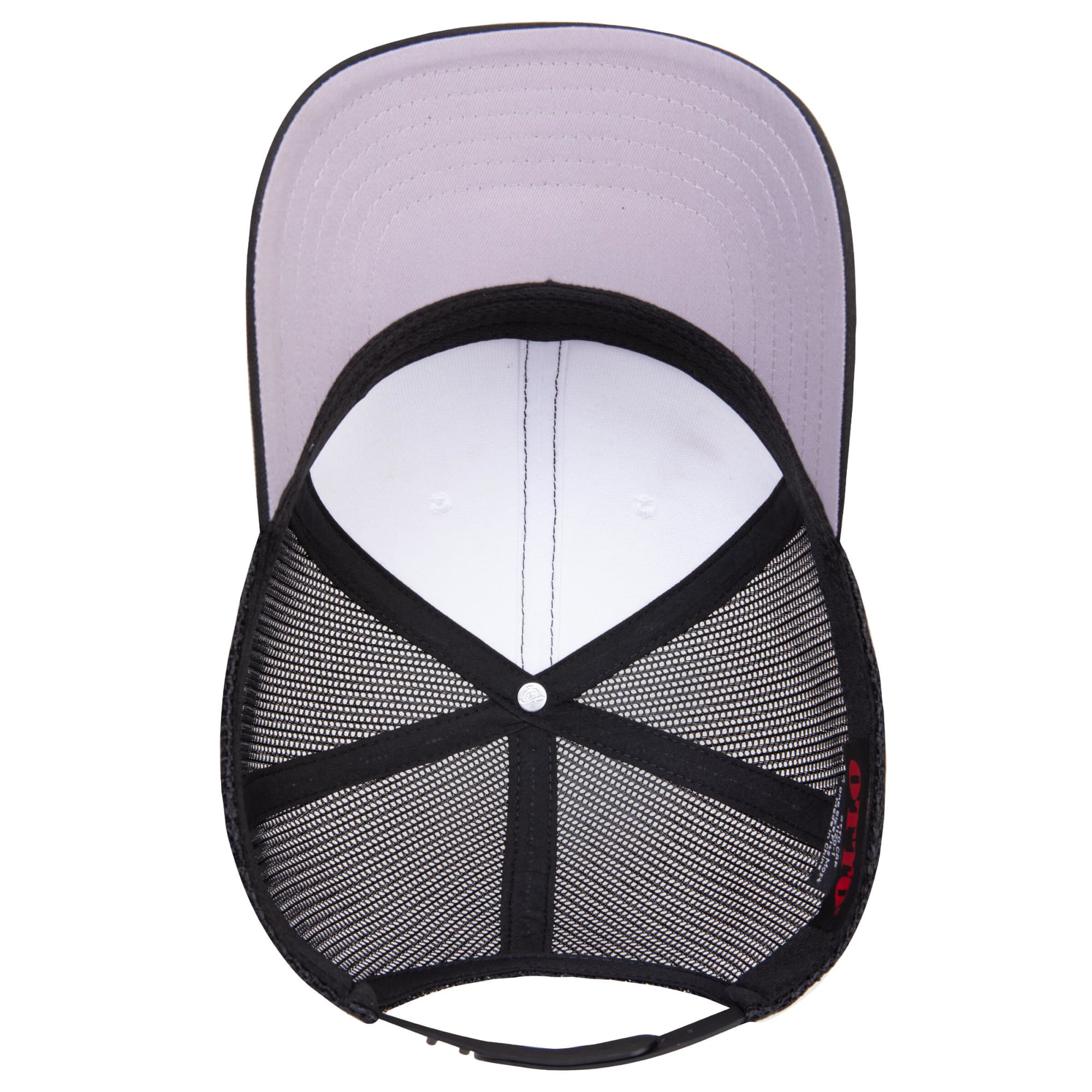 Seamless 6 Panel Mid Profile Mesh Back Trucker