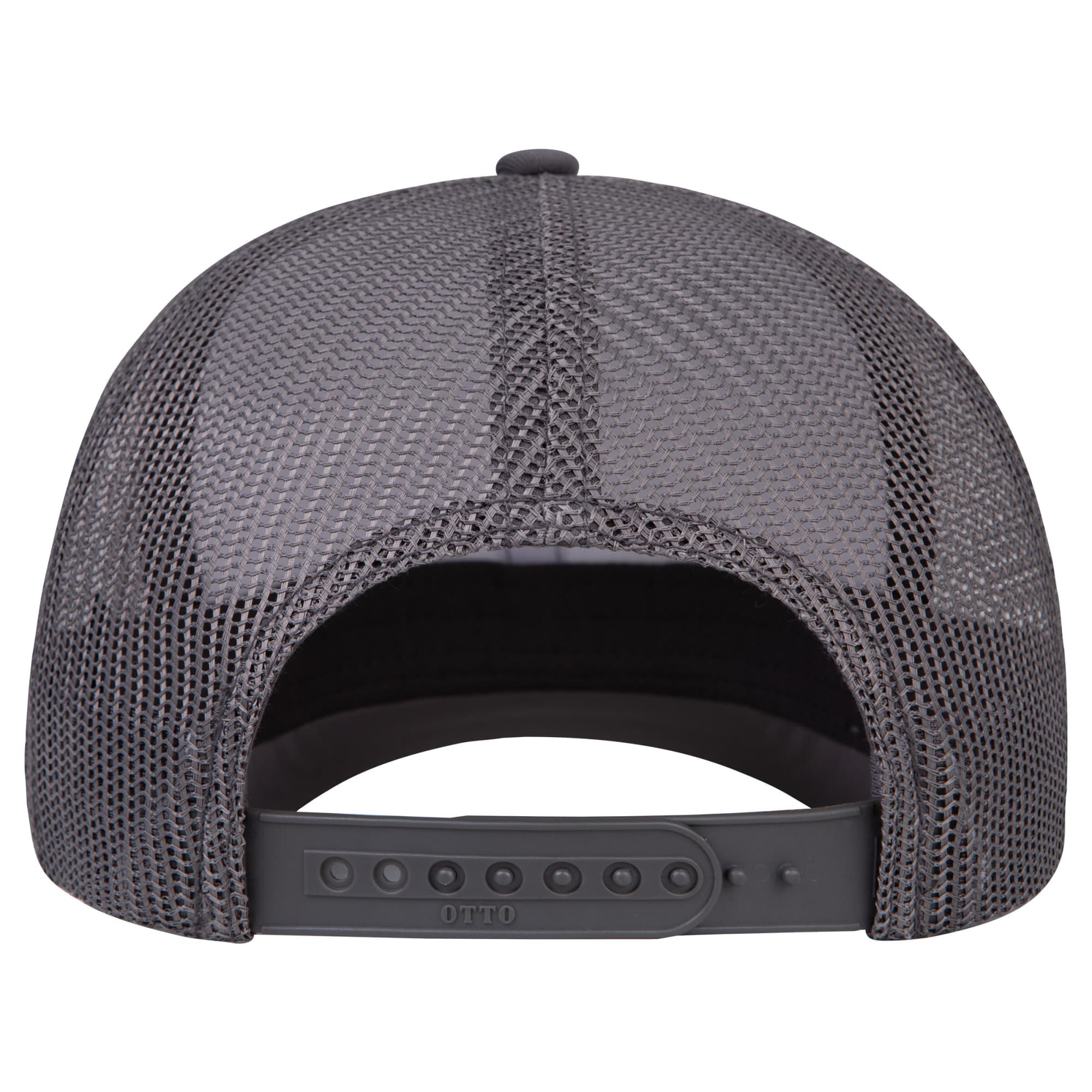 Seamless 6 Panel Mid Profile Mesh Back Trucker