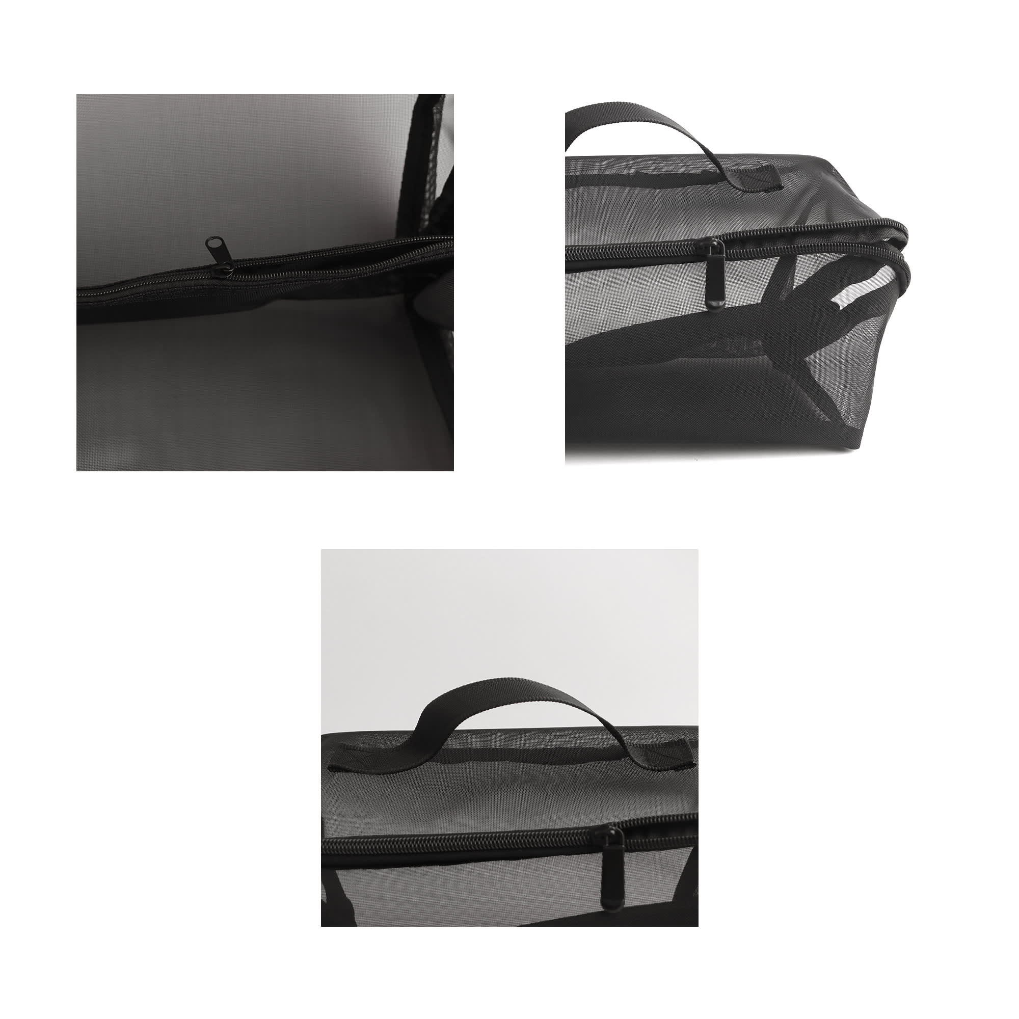 Large Capacity Nylon Mesh Cosmetic Bag
