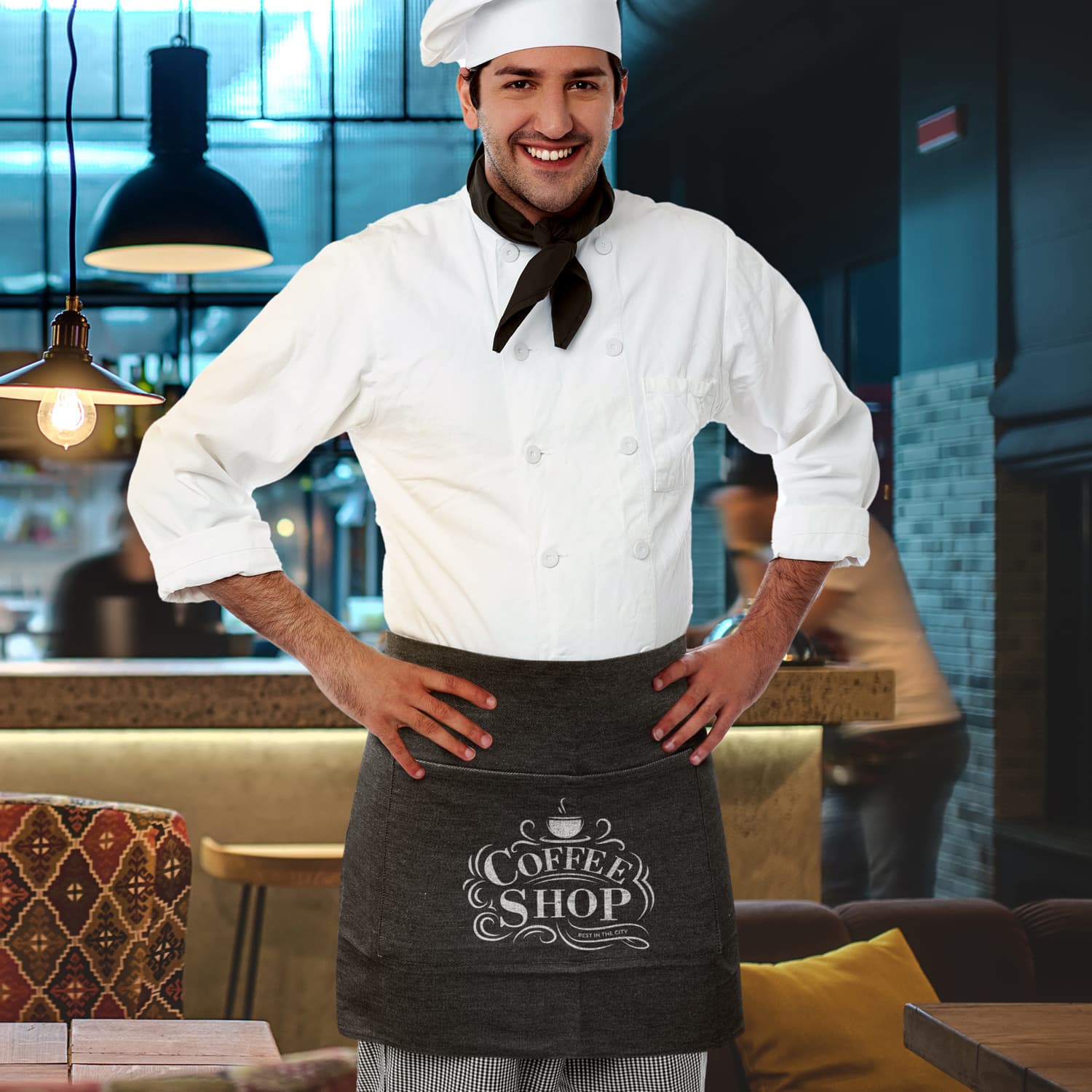 Carolina Denim Waist Apron