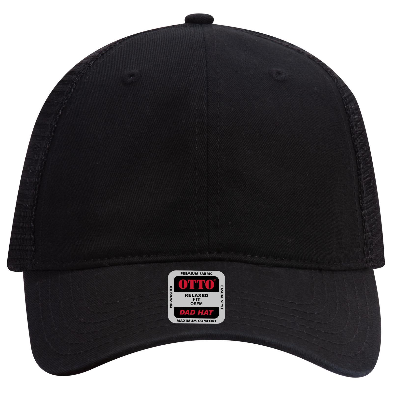 6 Panel Low Profile Trucker Dad Cap