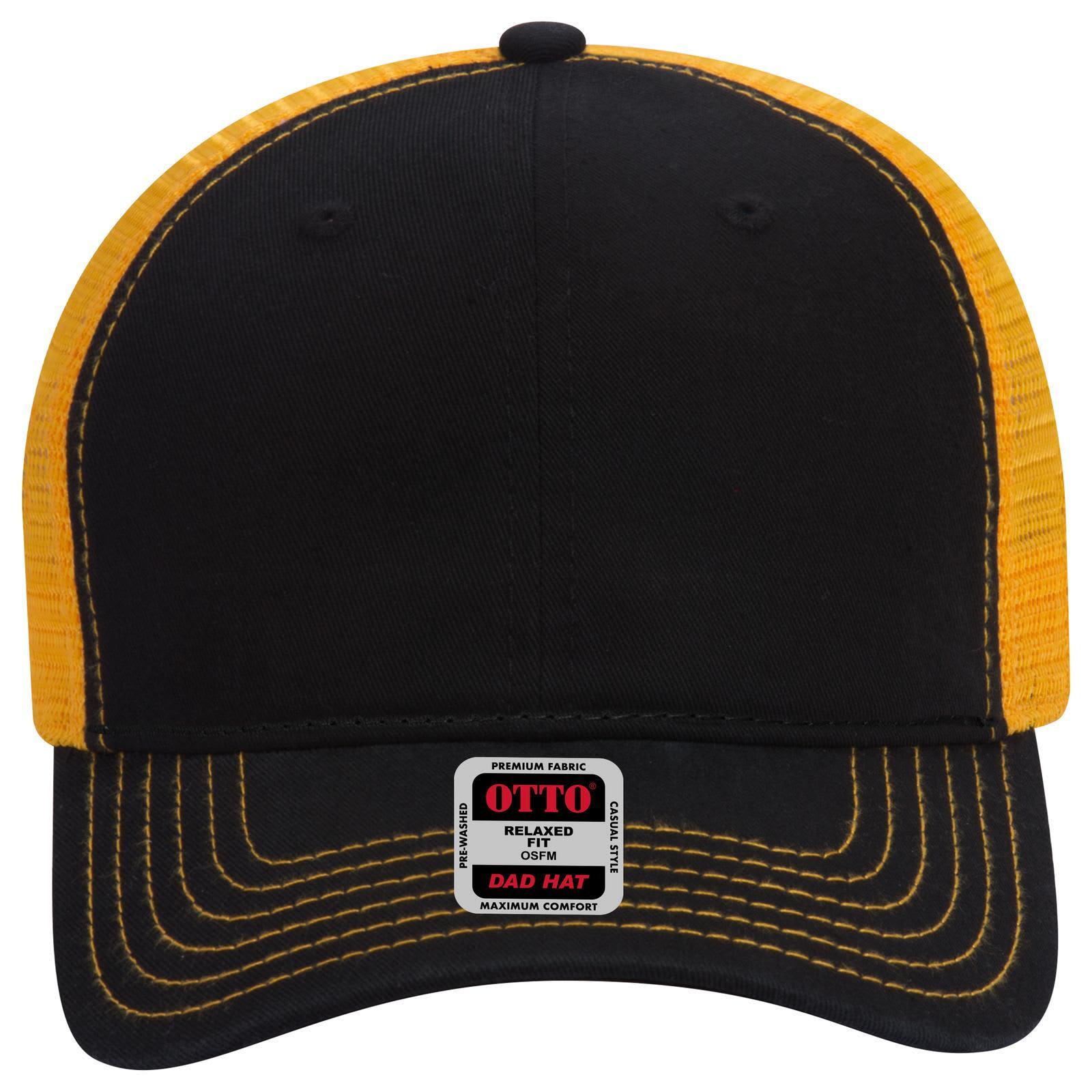 6 Panel Low Profile Trucker Dad Cap