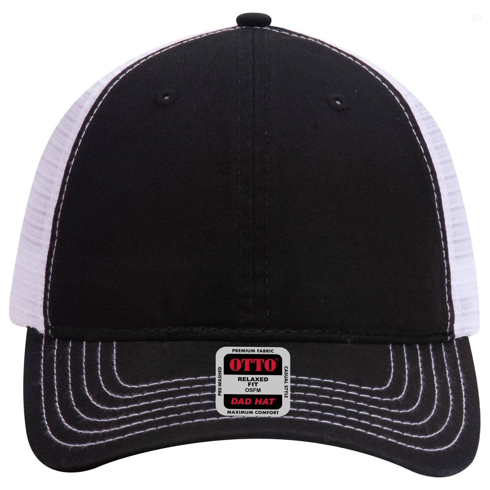 6 Panel Low Profile Trucker Dad Cap