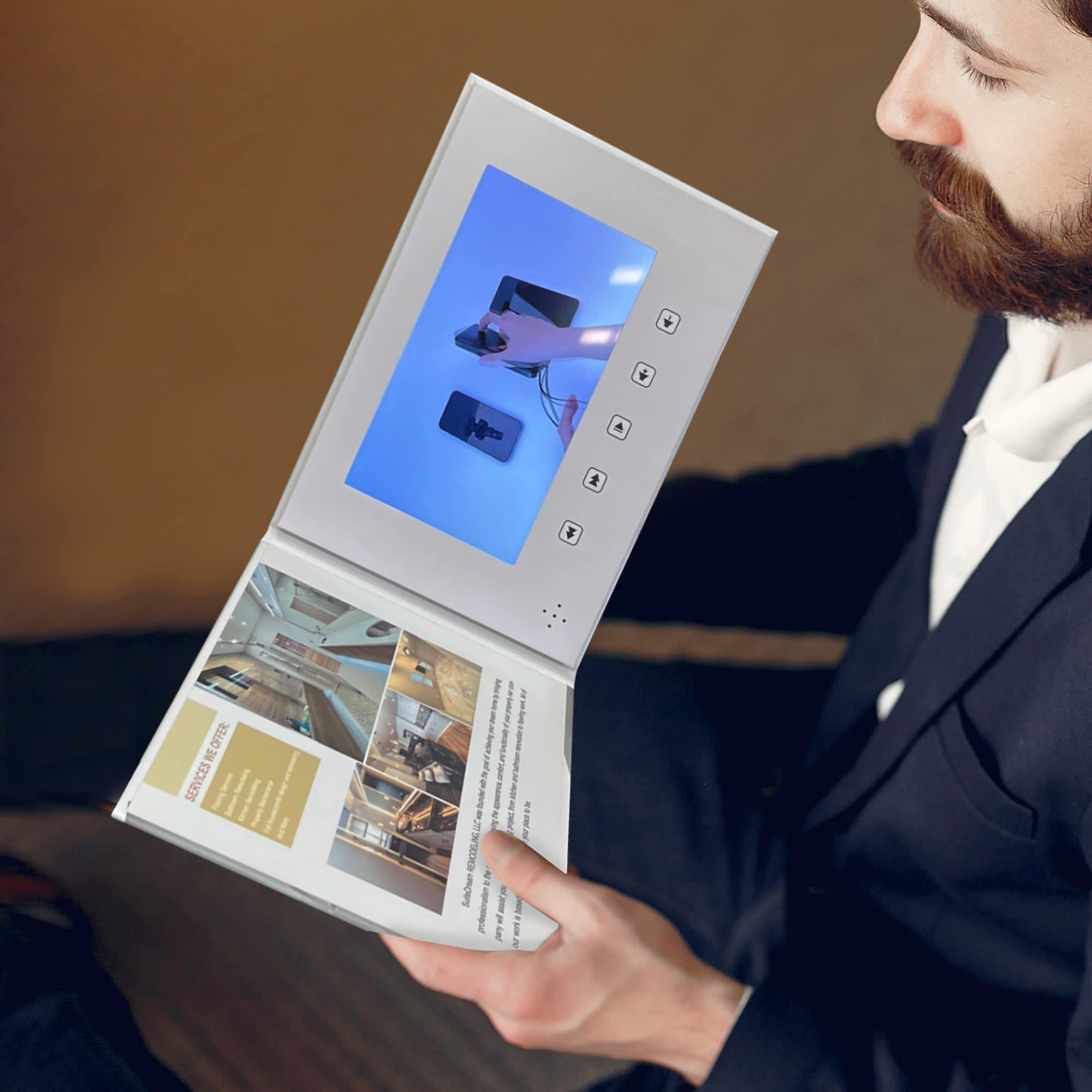 7inch LCD Video Brochure