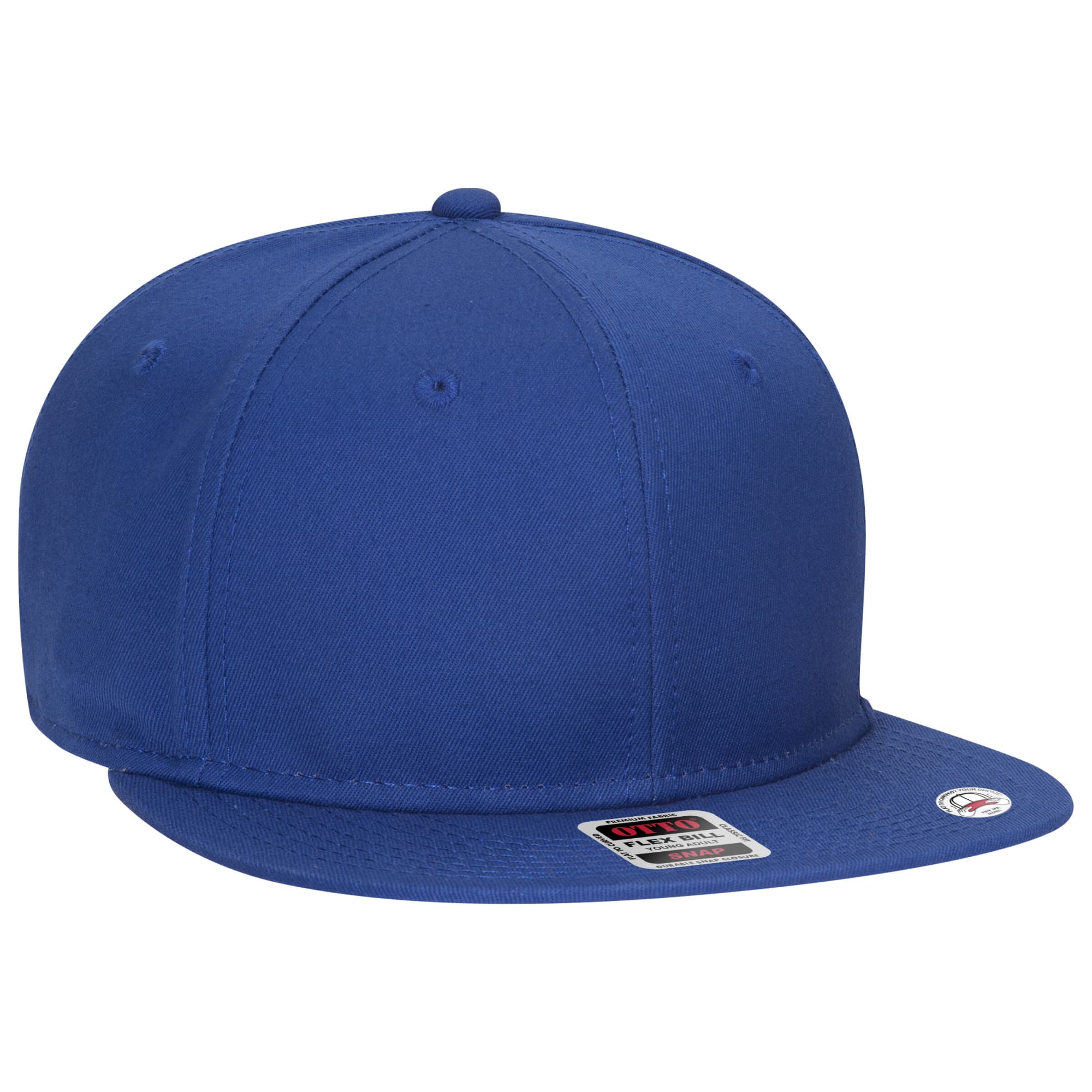 6 Panel Mid Profile Snapback Cap (Youth)