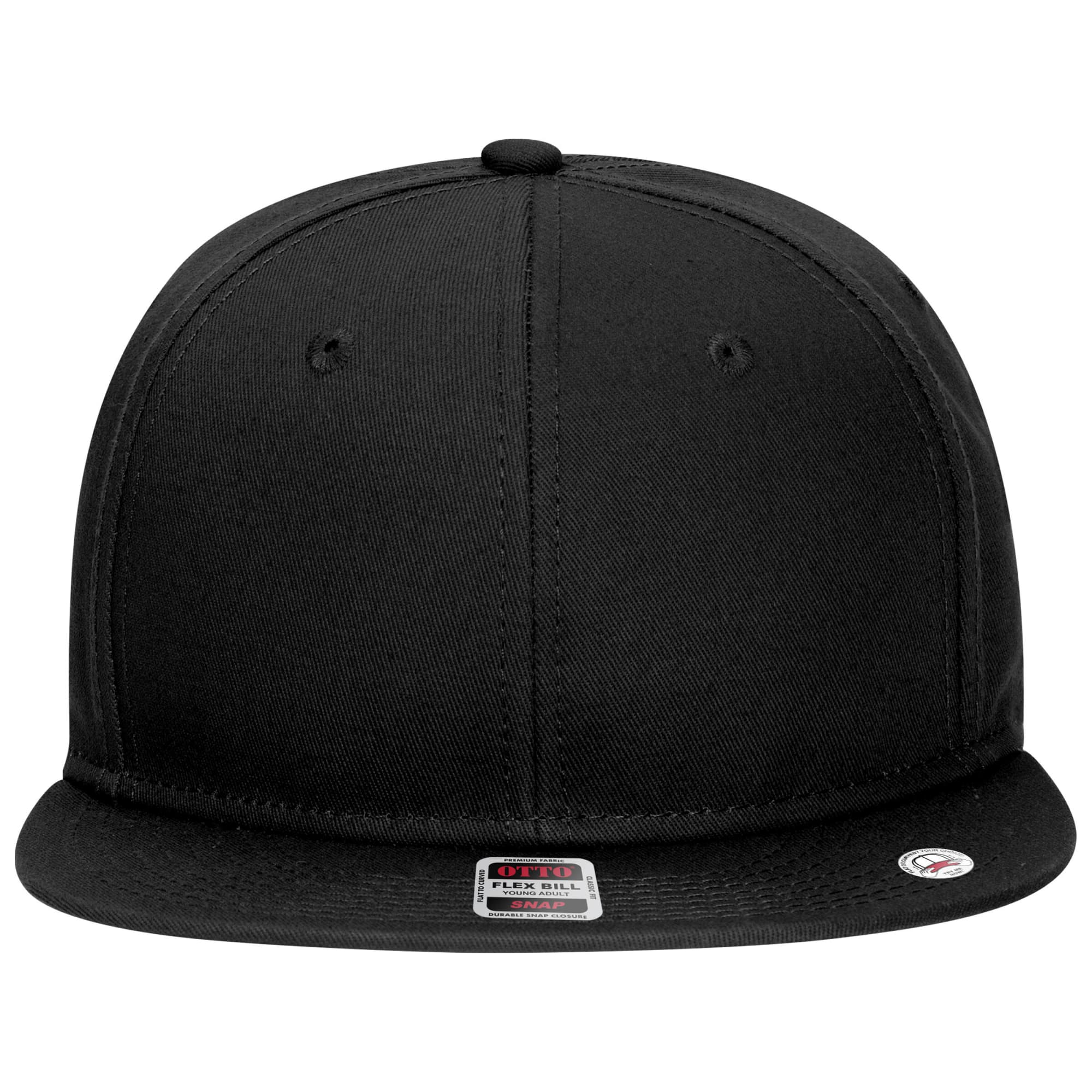 6 Panel Mid Profile Snapback Cap (Youth)
