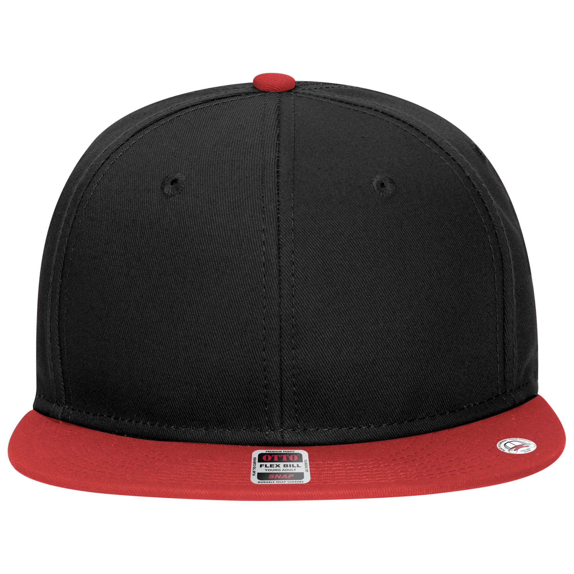 6 Panel Mid Profile Snapback Cap (Youth)