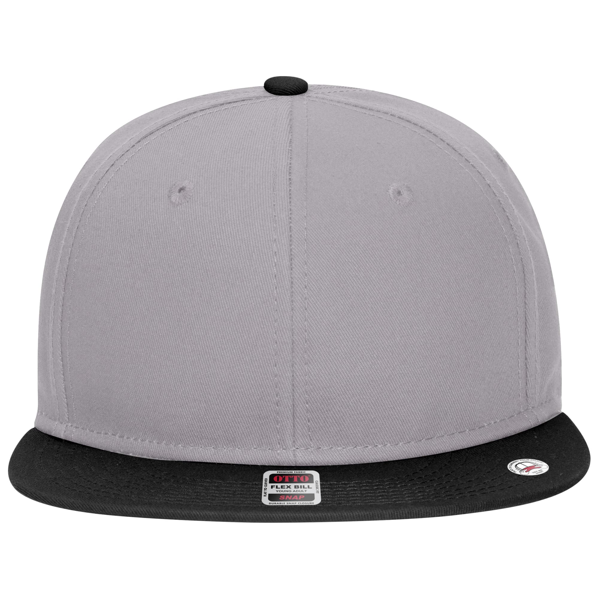 6 Panel Mid Profile Snapback Cap (Youth)