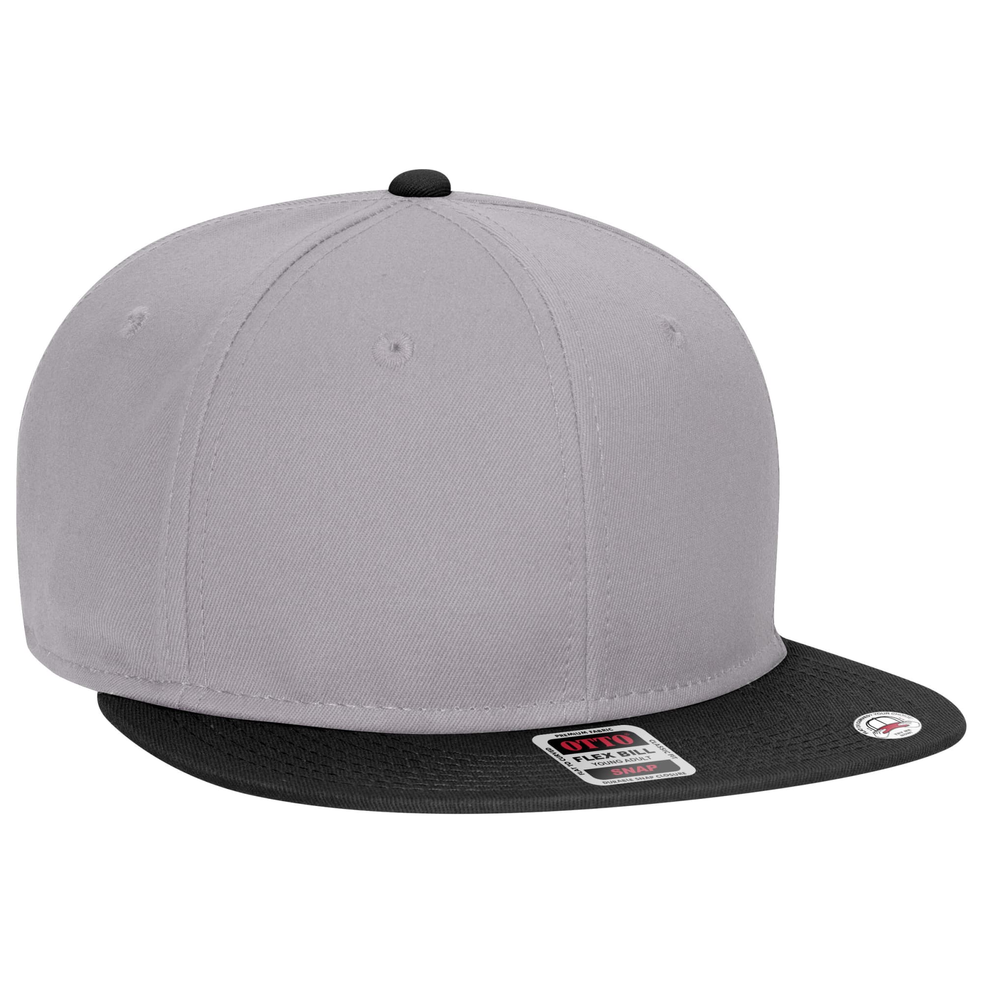 6 Panel Mid Profile Snapback Cap (Youth)