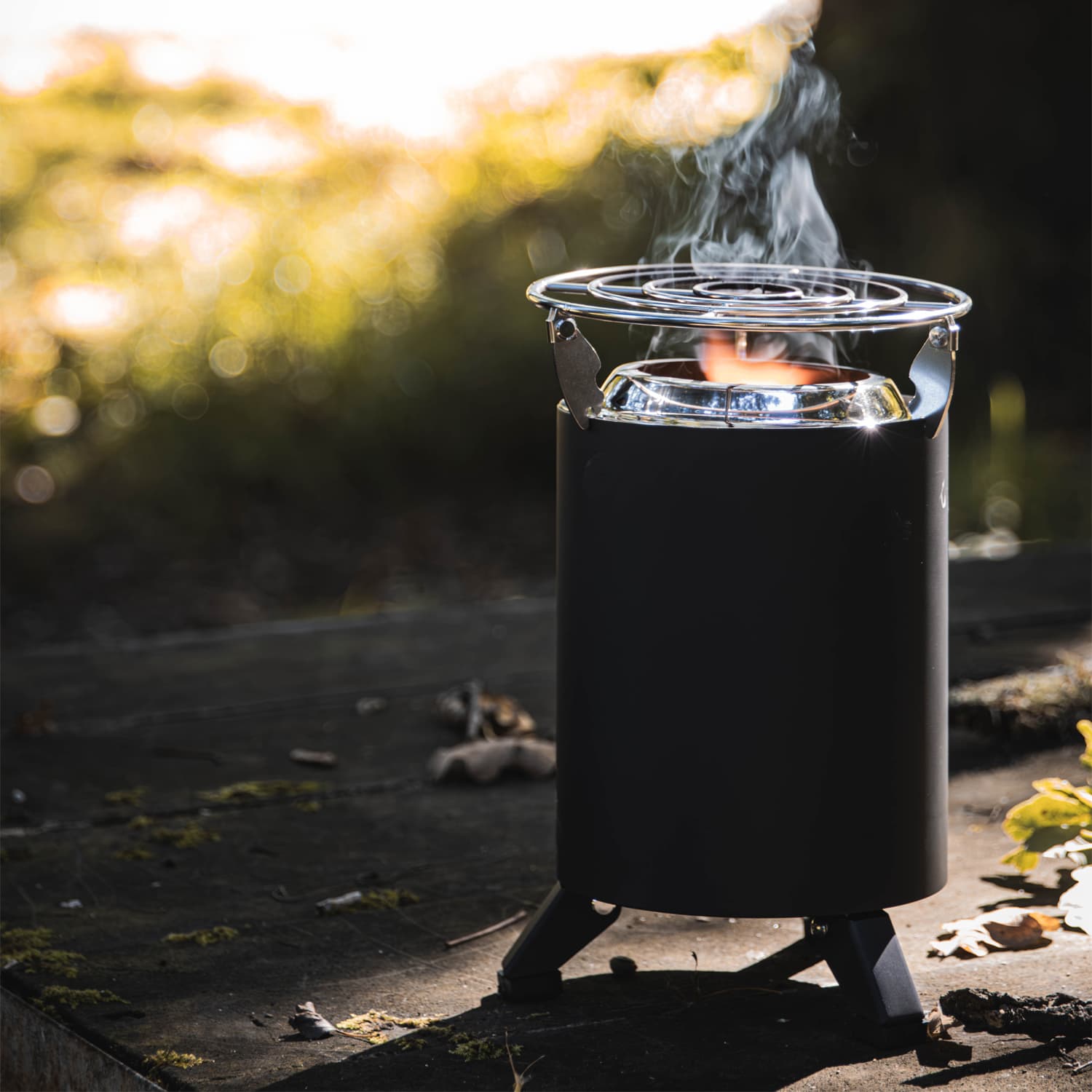 Frontier Camp Fire and Cooker