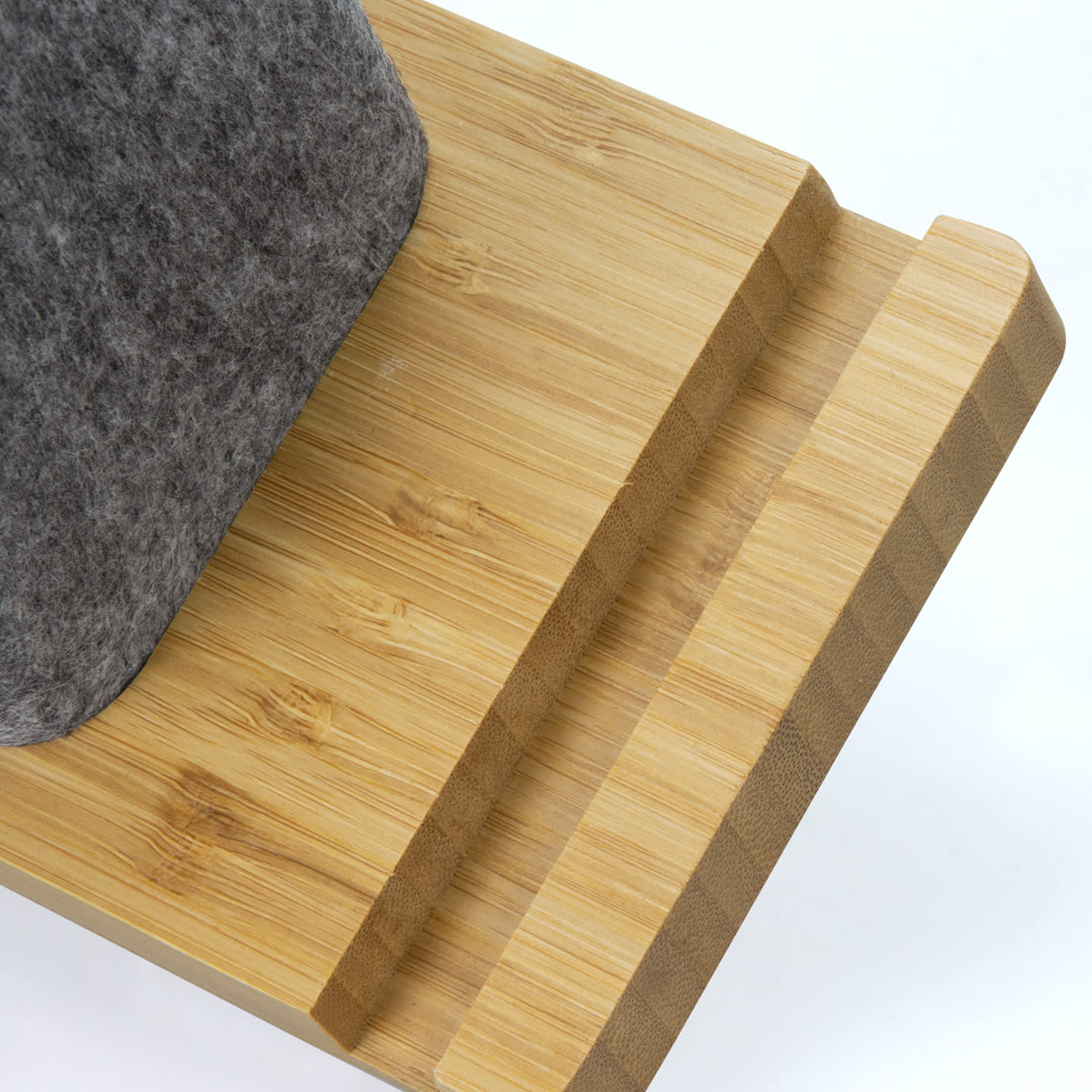 NATURA Bamboo Phone Stand Desk Caddy