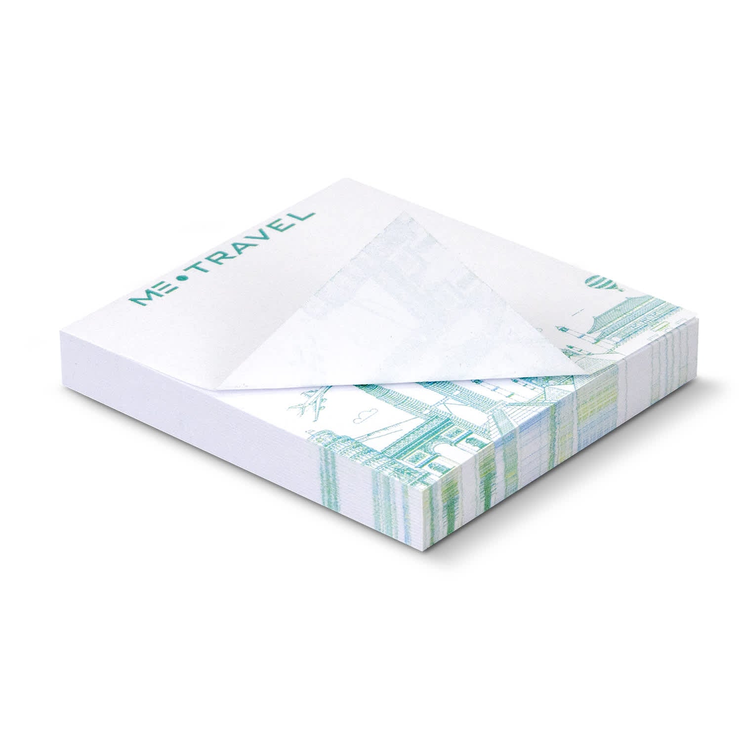 Sticky Pad 70 x 75mm - 100 Sheets