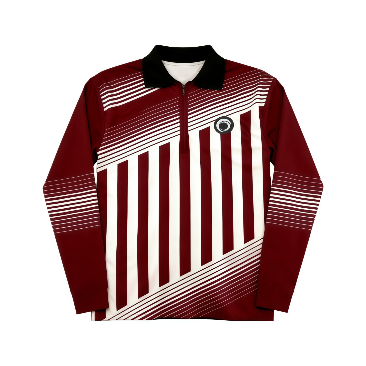 1/4 Zip Sublimated Long-Sleeve Referee Jersey