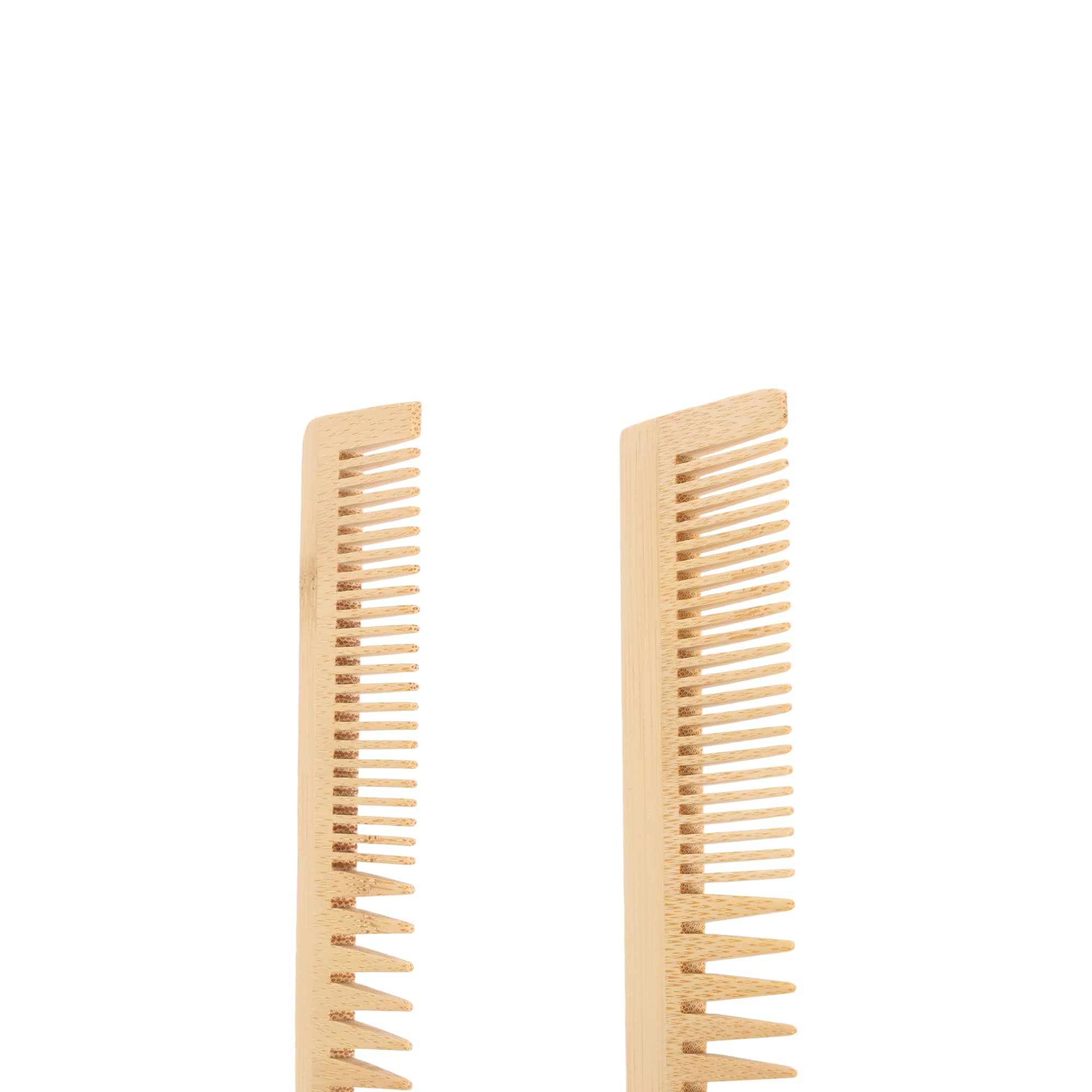 Blended-Tooth Bamboo Comb