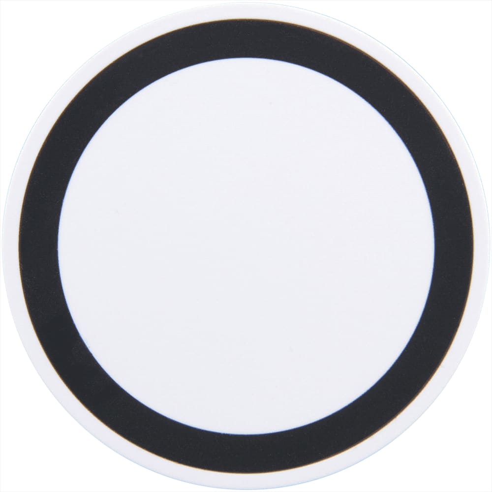 Freal Wireless Charging Pad, White/Solid Black