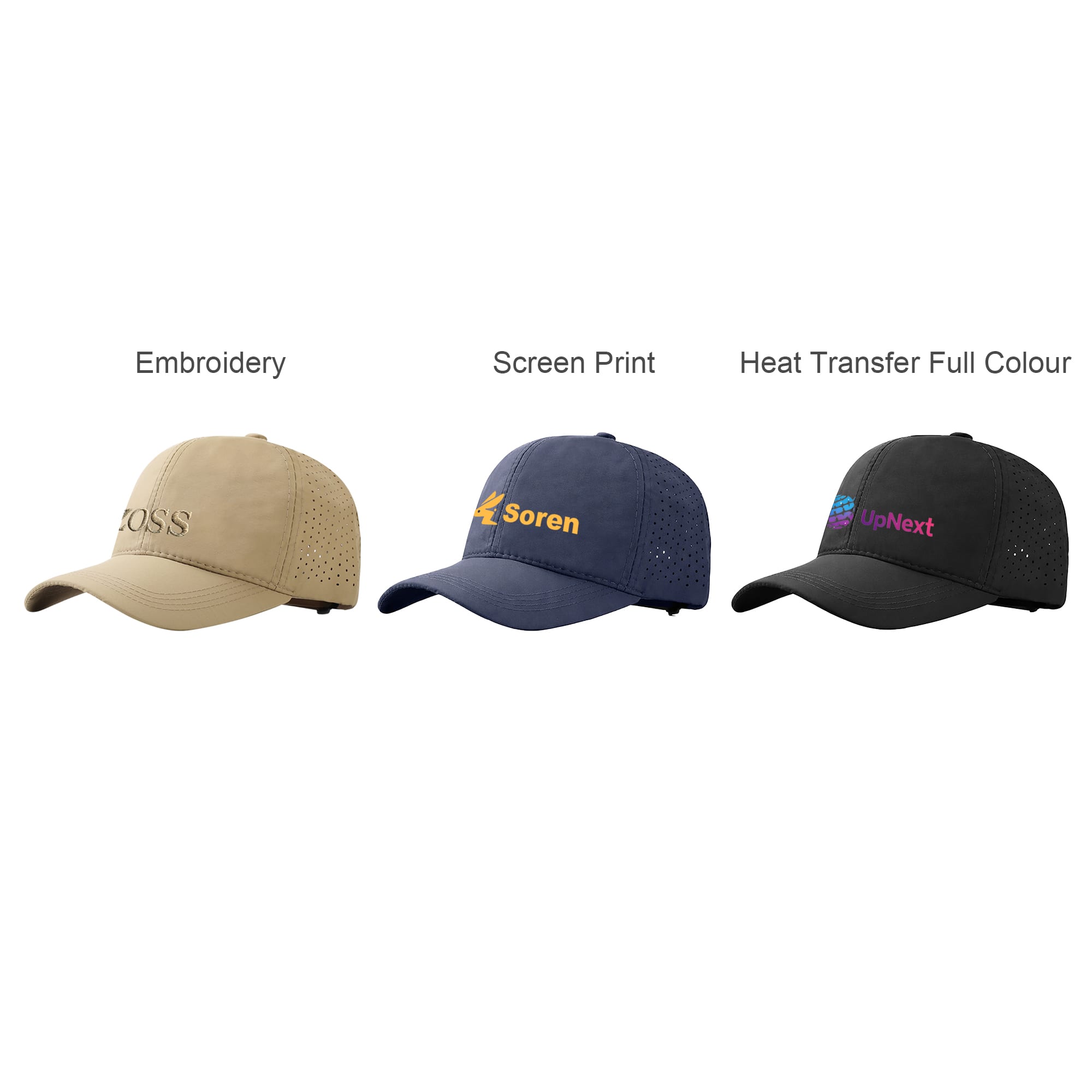 Quick-Drying Perforated Cap 6 Panel