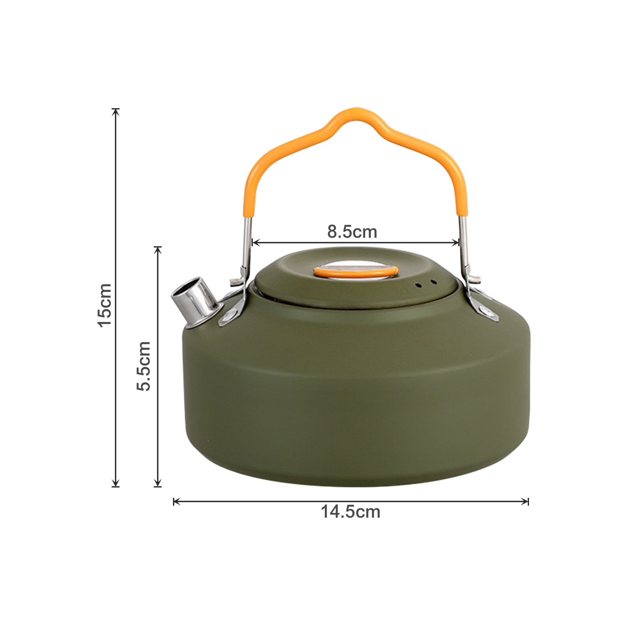Camping Kettle Coffee Tea Pot with Lid