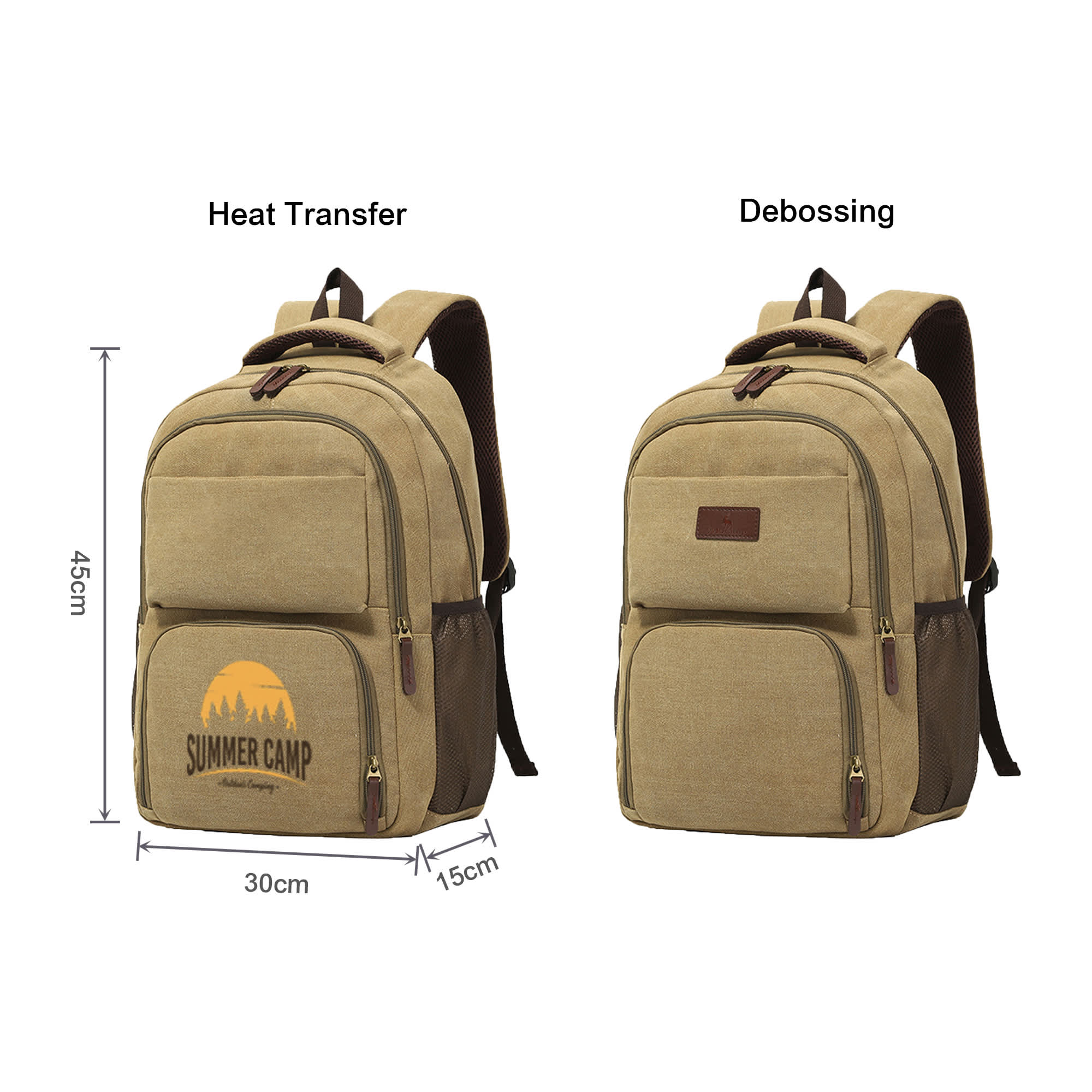Canvas Laptop Backpack