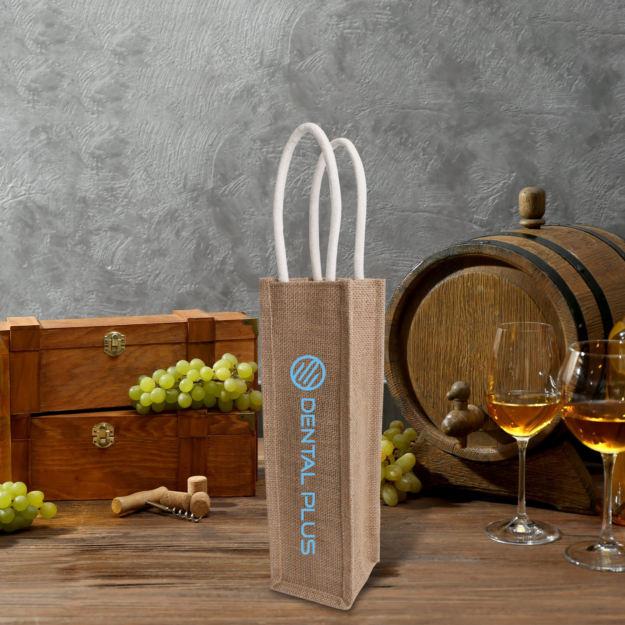 Jute Wine Carrier