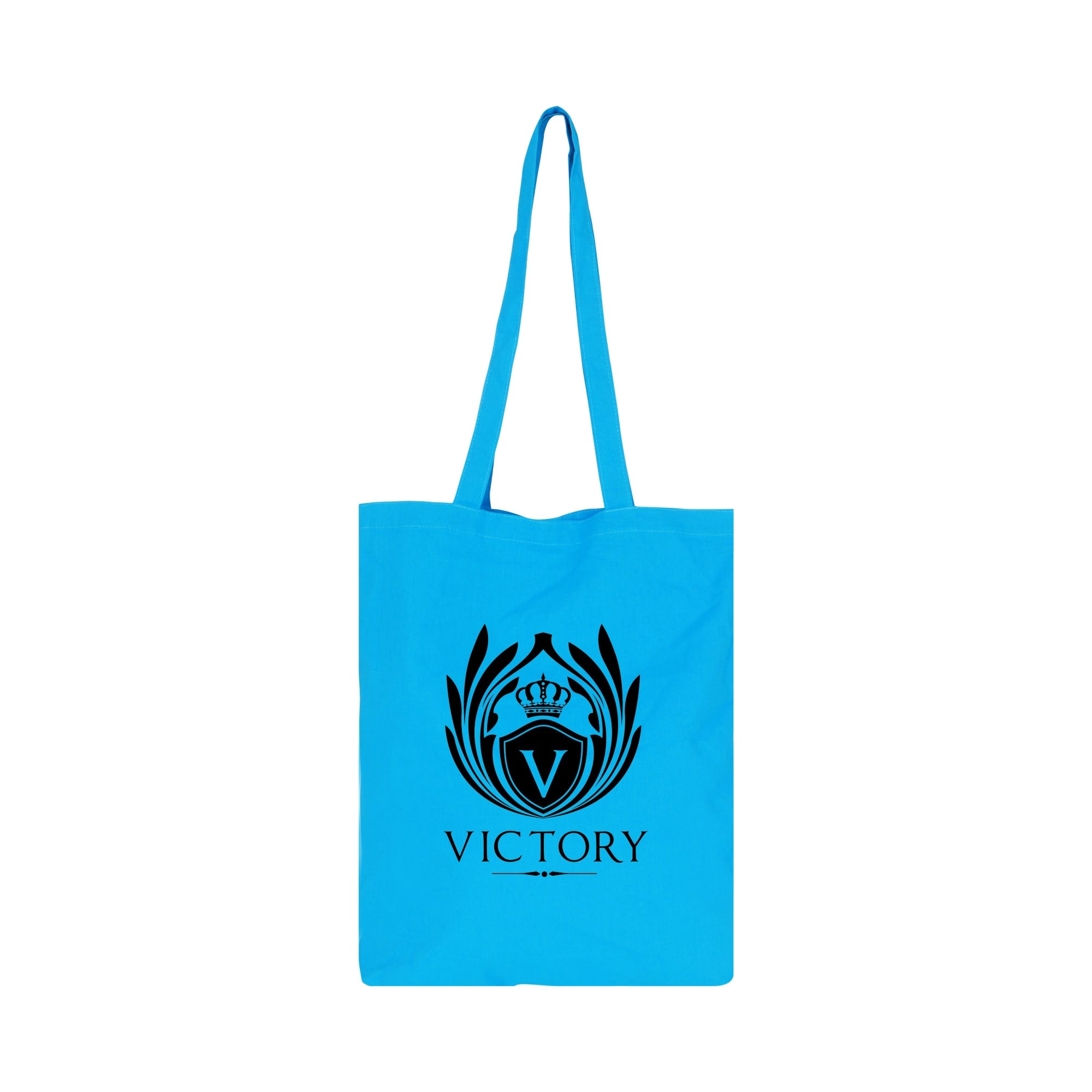 140gsm Coloured Long Handle Cotton Bag