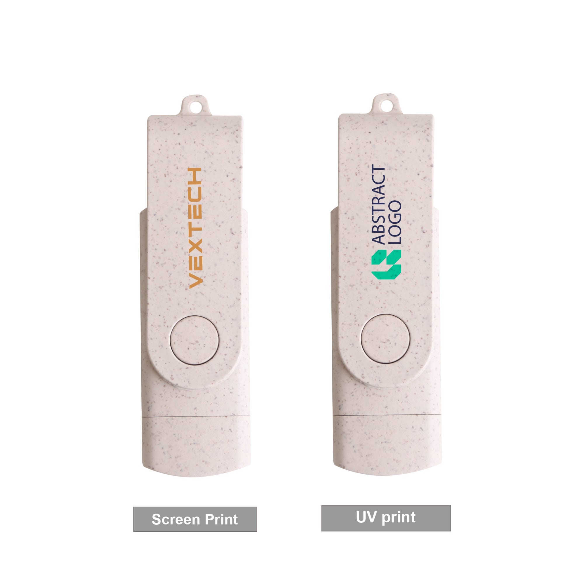 Double-end Eco Swivel Type C Flash Drive