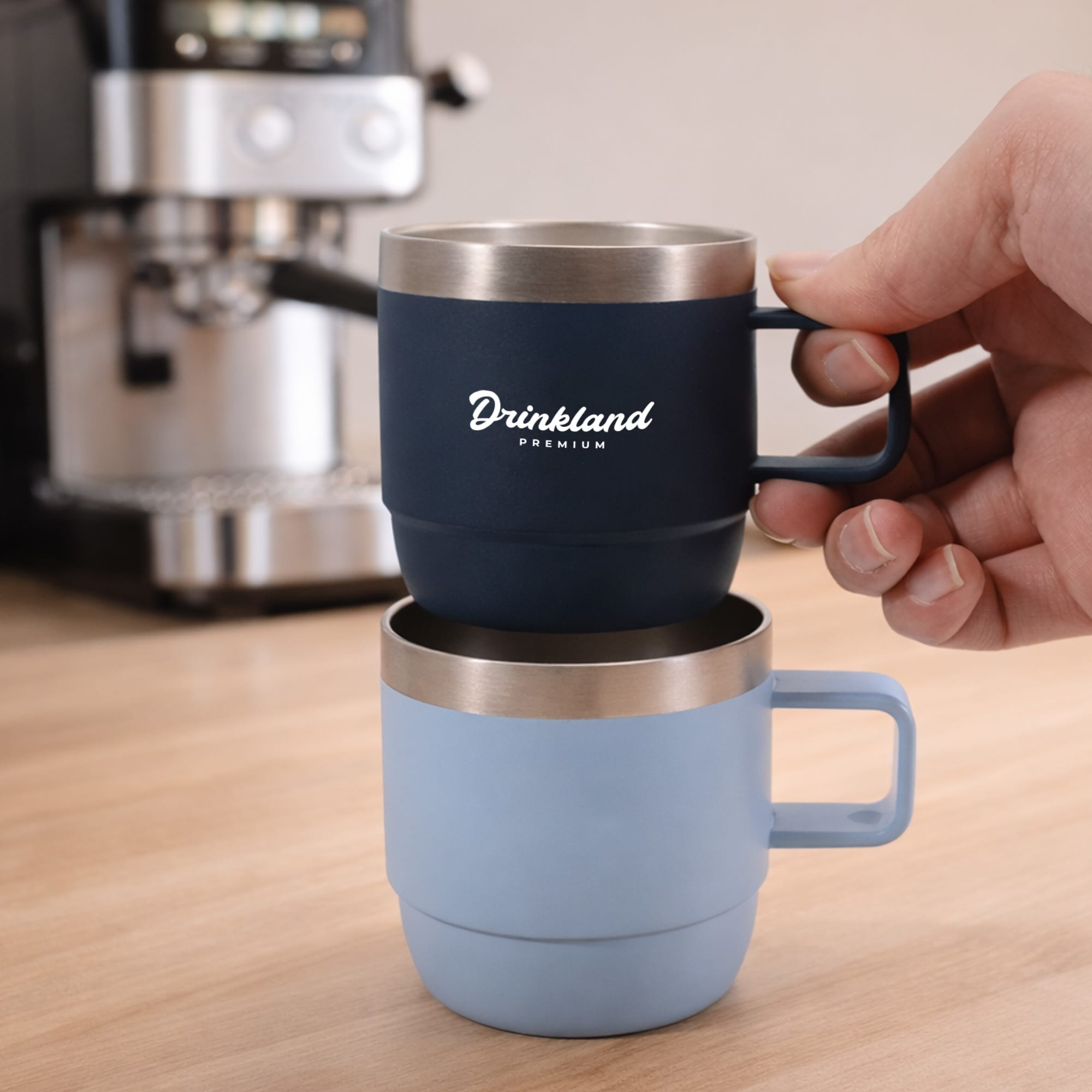 Stackable Stainless Steel Mug