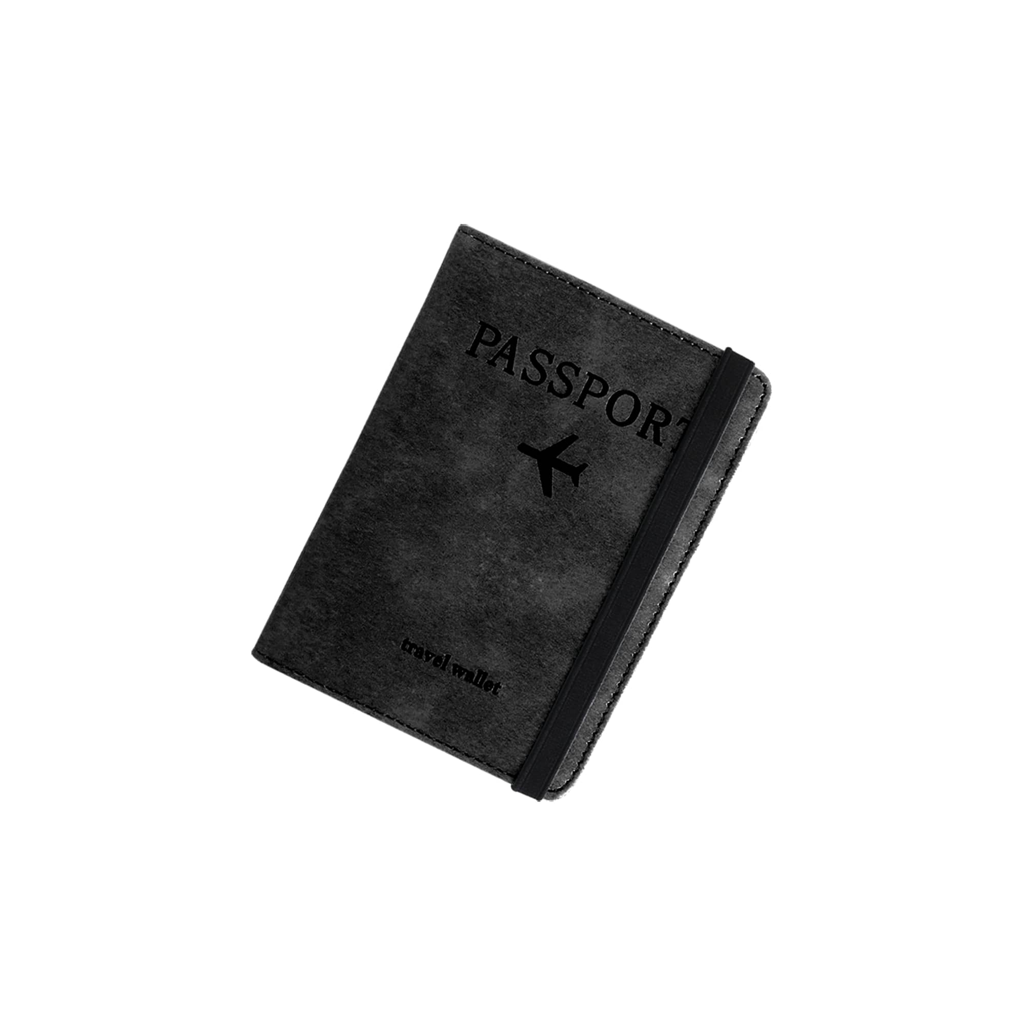 RFID Multifunctional PU Leather Passport Holder