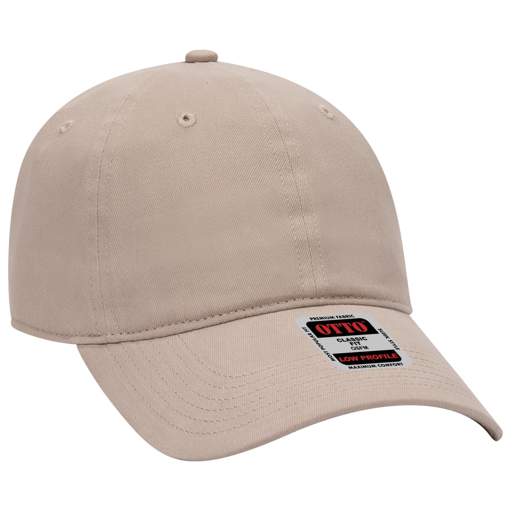 6 Panel Low Profile Baseball Dad Cap