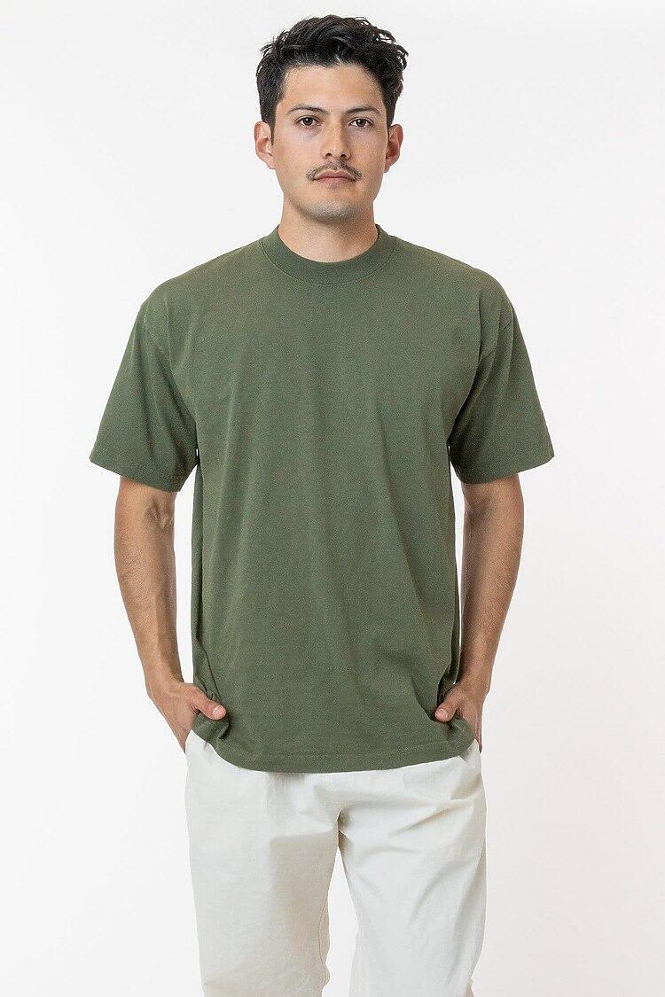 Short Sleeve Garment Dye Crewneck Tee
