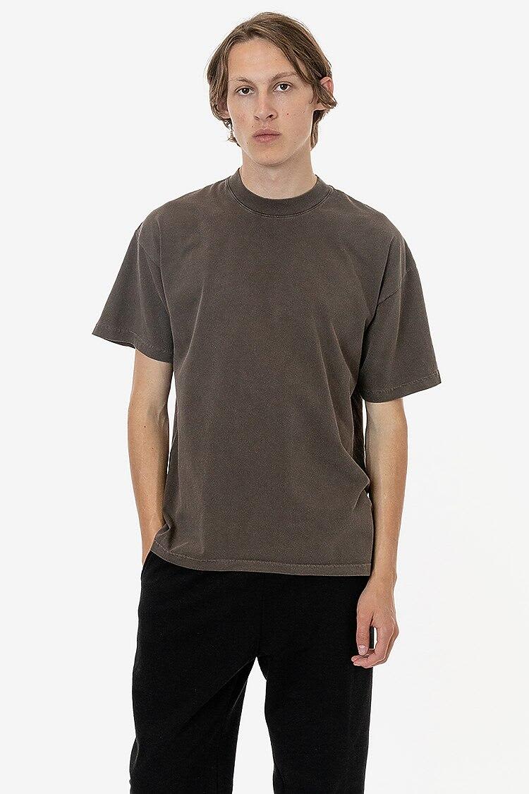 Short Sleeve Garment Dye Crewneck Tee
