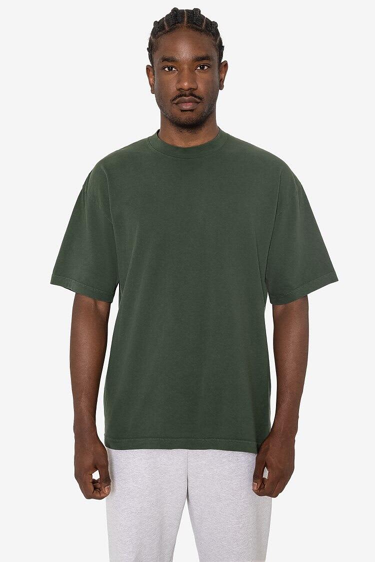 Short Sleeve Garment Dye Crewneck Tee