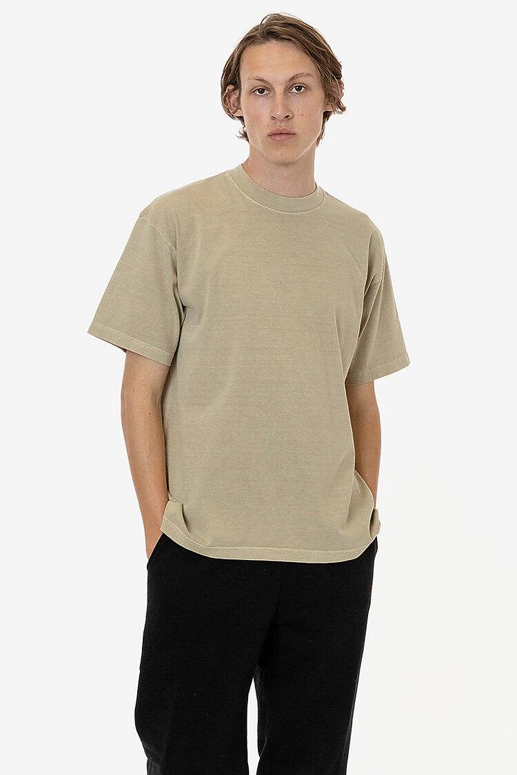 Short Sleeve Garment Dye Crewneck Tee