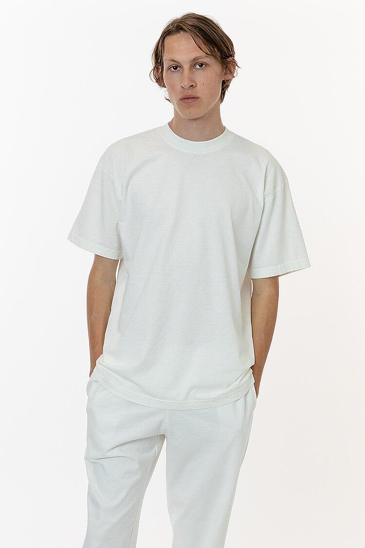 Short Sleeve Garment Dye Crewneck Tee