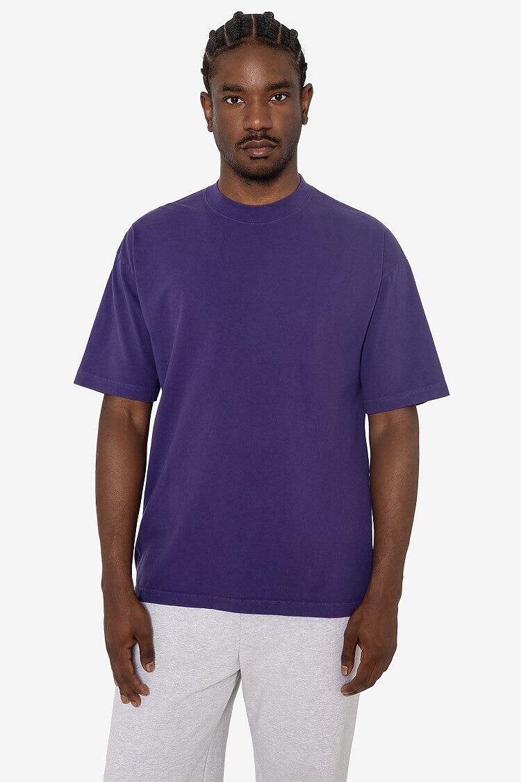 Short Sleeve Garment Dye Crewneck Tee