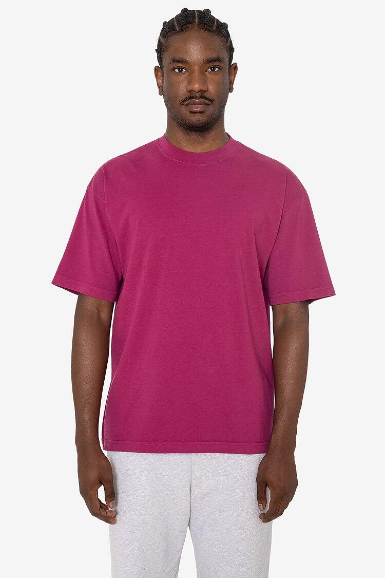 Short Sleeve Garment Dye Crewneck Tee