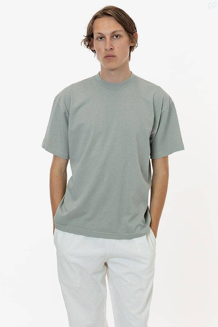 Short Sleeve Garment Dye Crewneck Tee