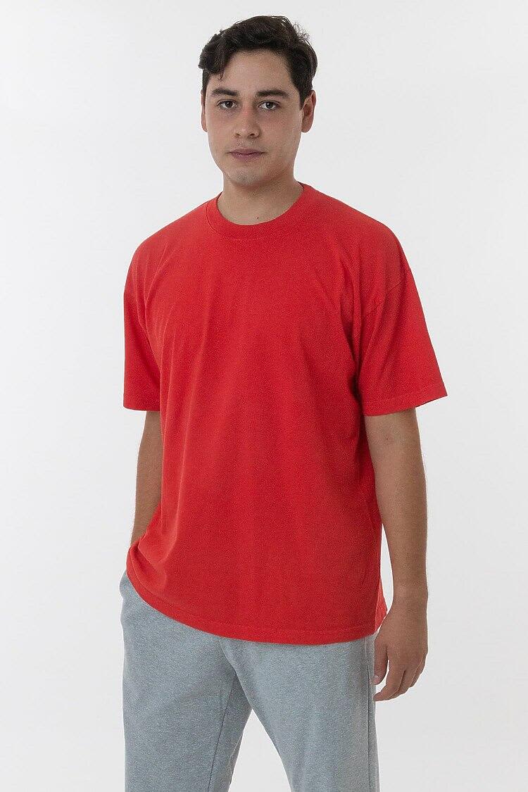 Short Sleeve Garment Dye Crewneck Tee