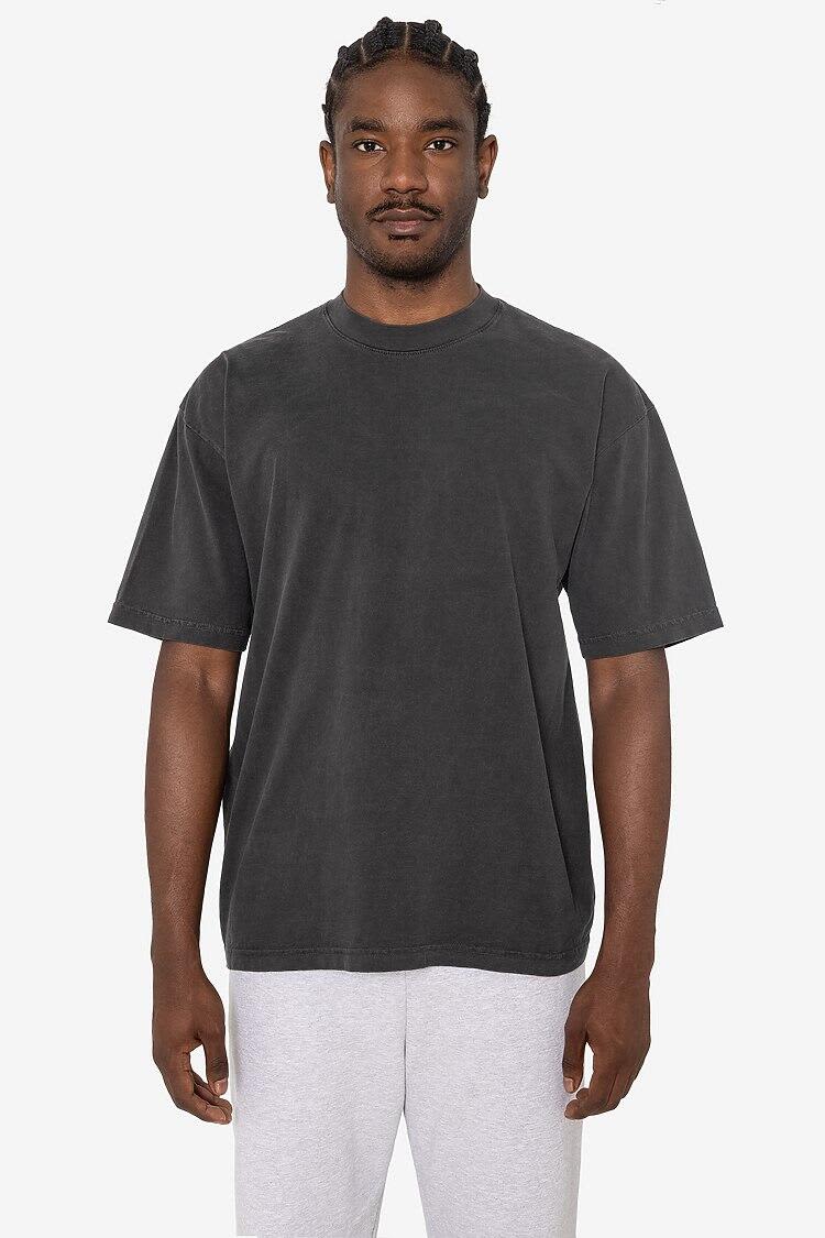 Short Sleeve Garment Dye Crewneck Tee