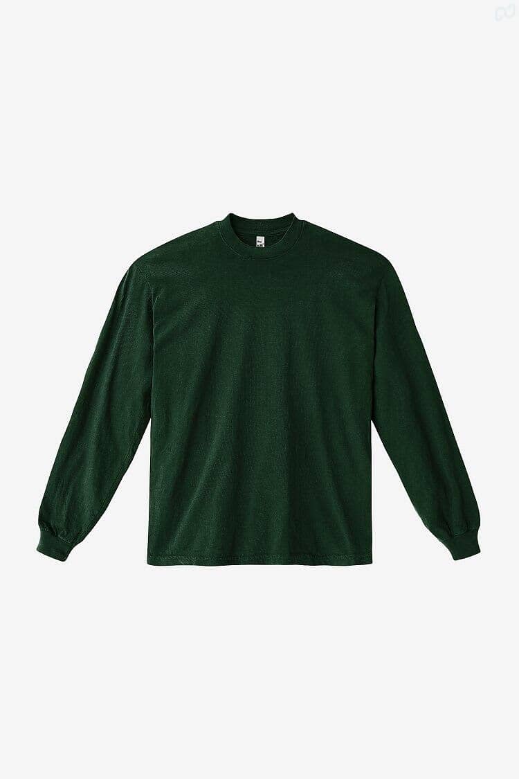 Long Sleeve Garment Dye Crewneck Tee