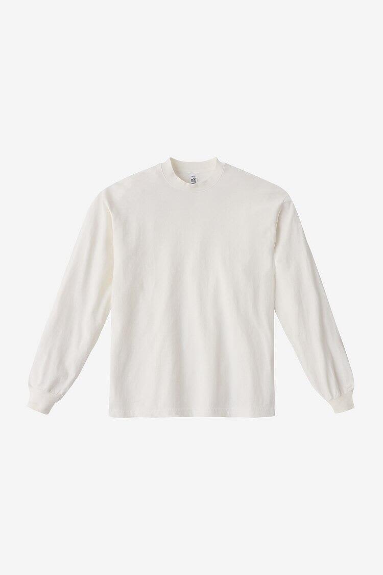 Long Sleeve Garment Dye Crewneck Tee
