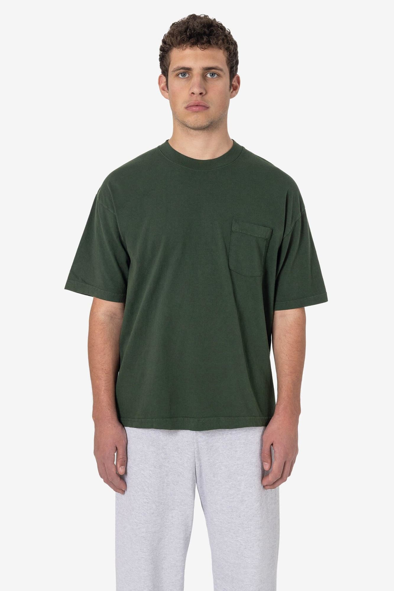 Short Sleeve Garment Dye Pocket Tee