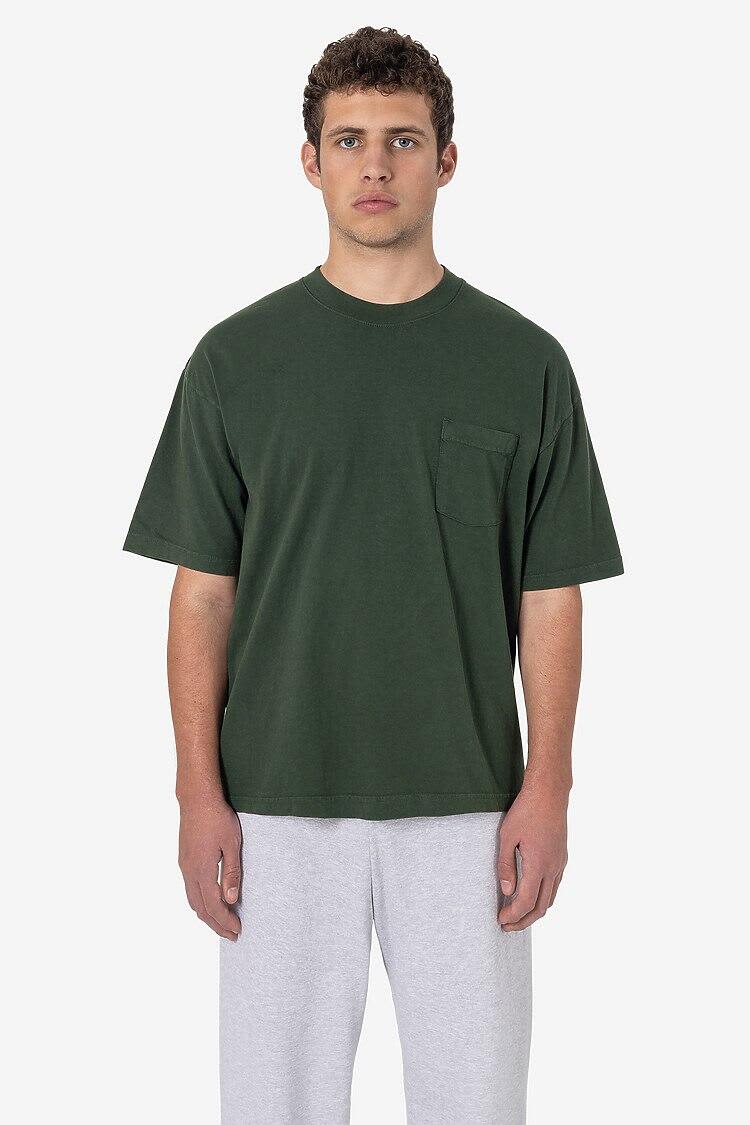 Short Sleeve Garment Dye Pocket Tee