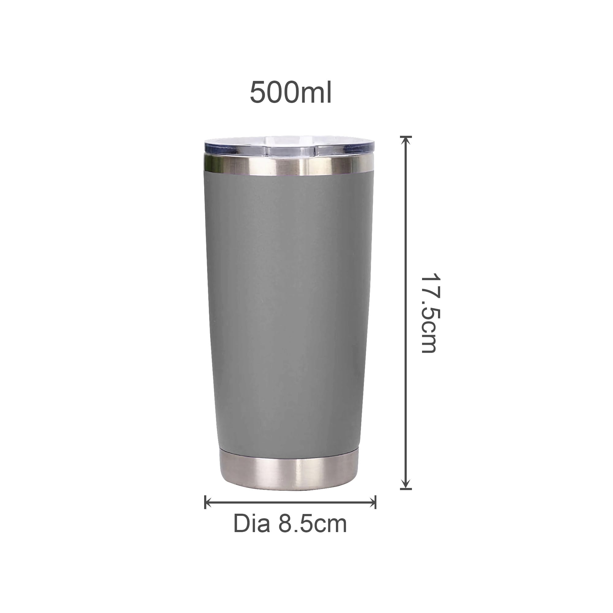500ML Recycled Stainless Steel Double Wall Cup